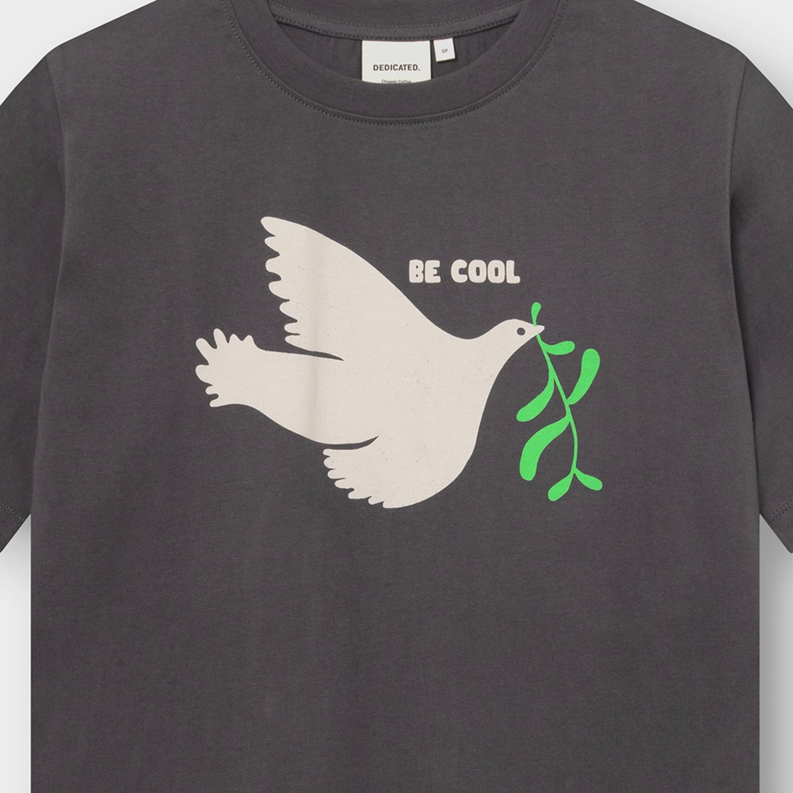 T-shirt Vadstena Be Cool Charcoal