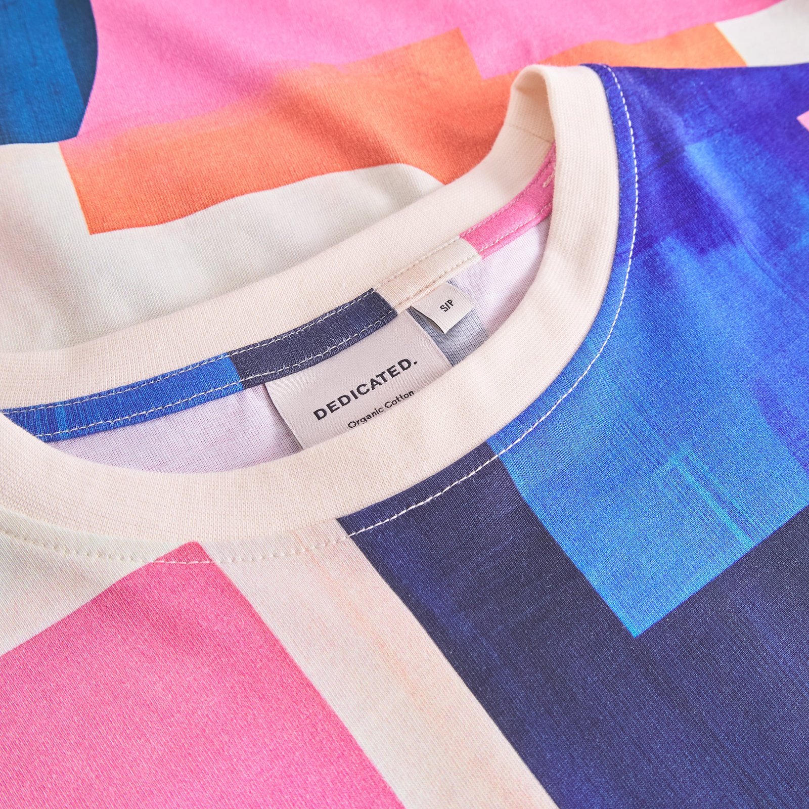 T-shirt Vadstena Abstract Block Multi Color