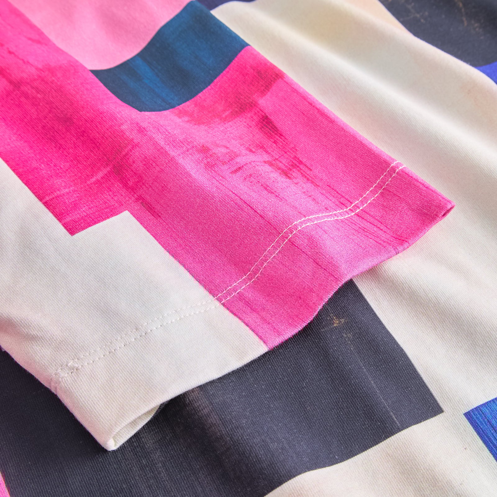 T-shirt Vadstena Abstract Block Multi Color