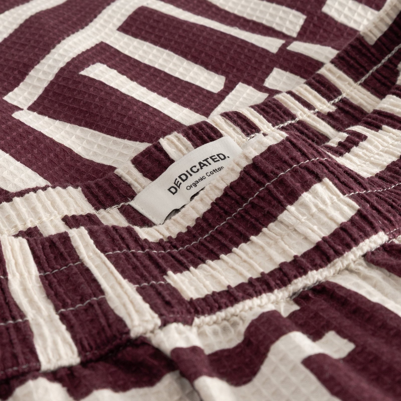 Shorts Aspudden Lines & Sticks Fig Red