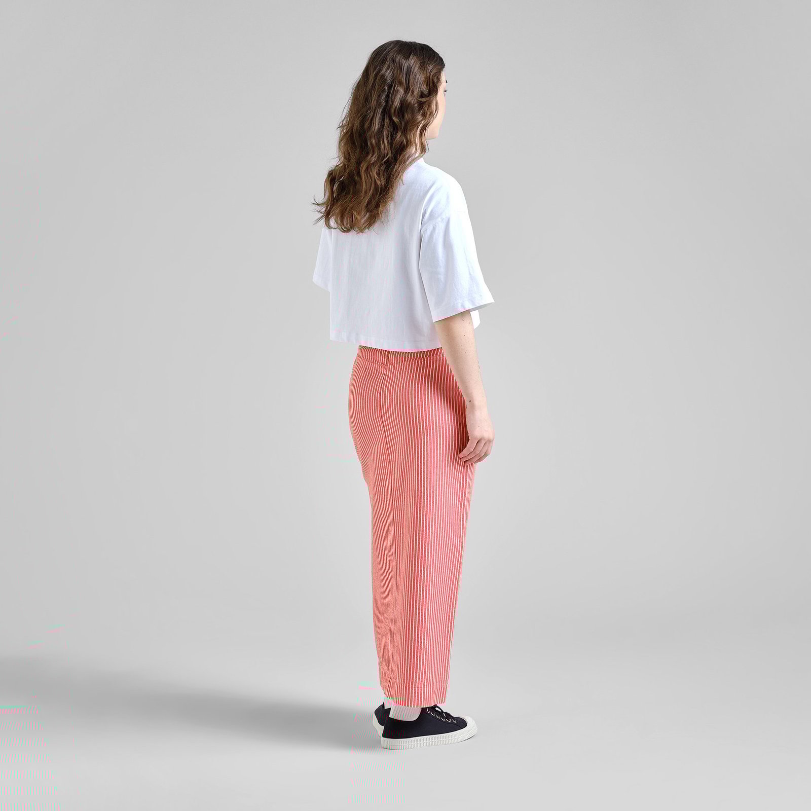 Skirt Finsta Work Stripe Grenadine Red