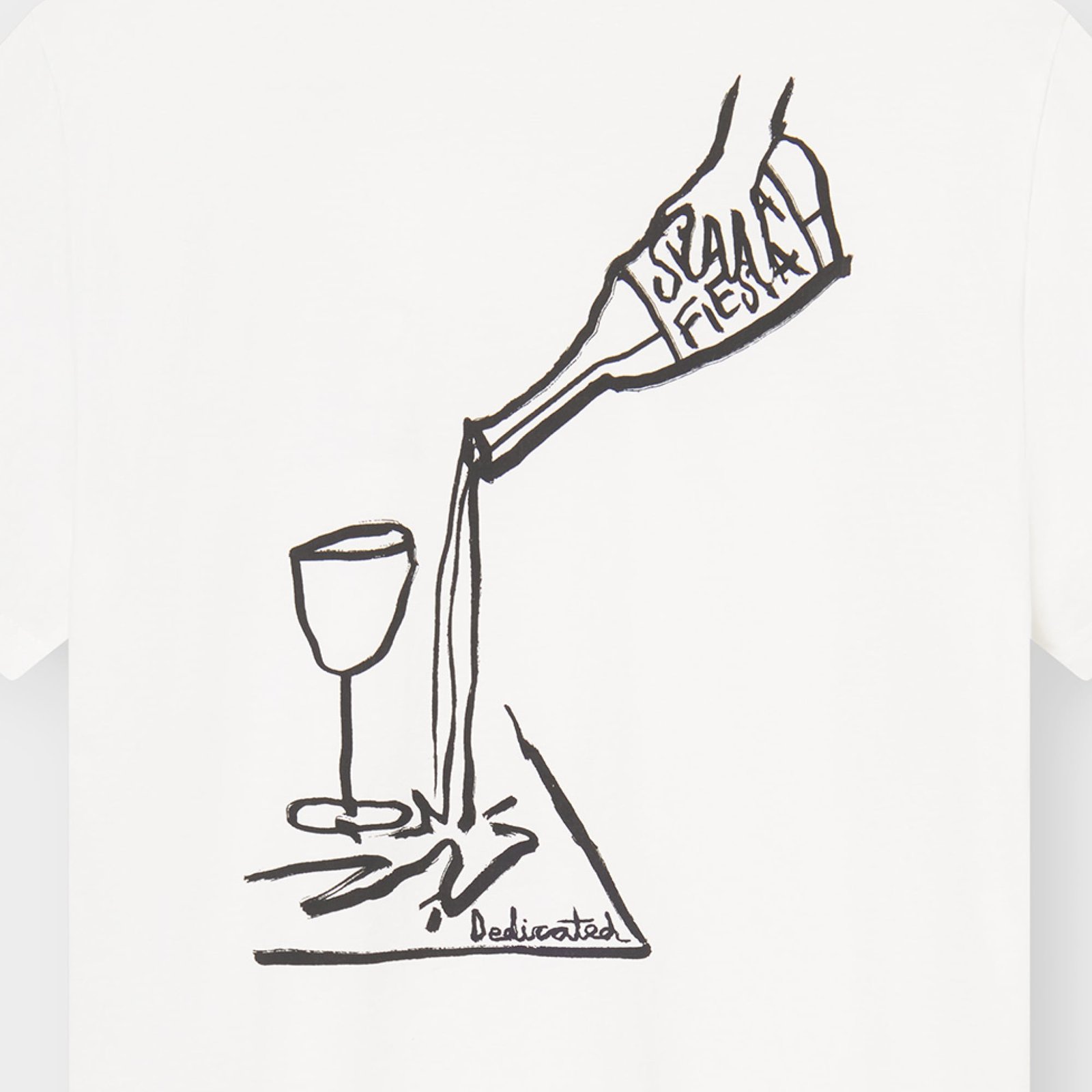 T-shirt Stockholm Pour Some White