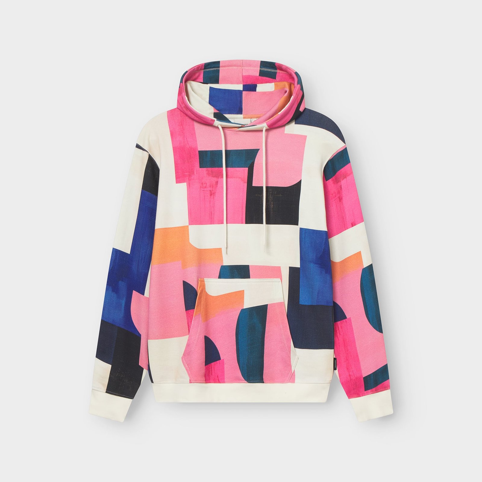Hoodie Falun Abstract Block Multi Color