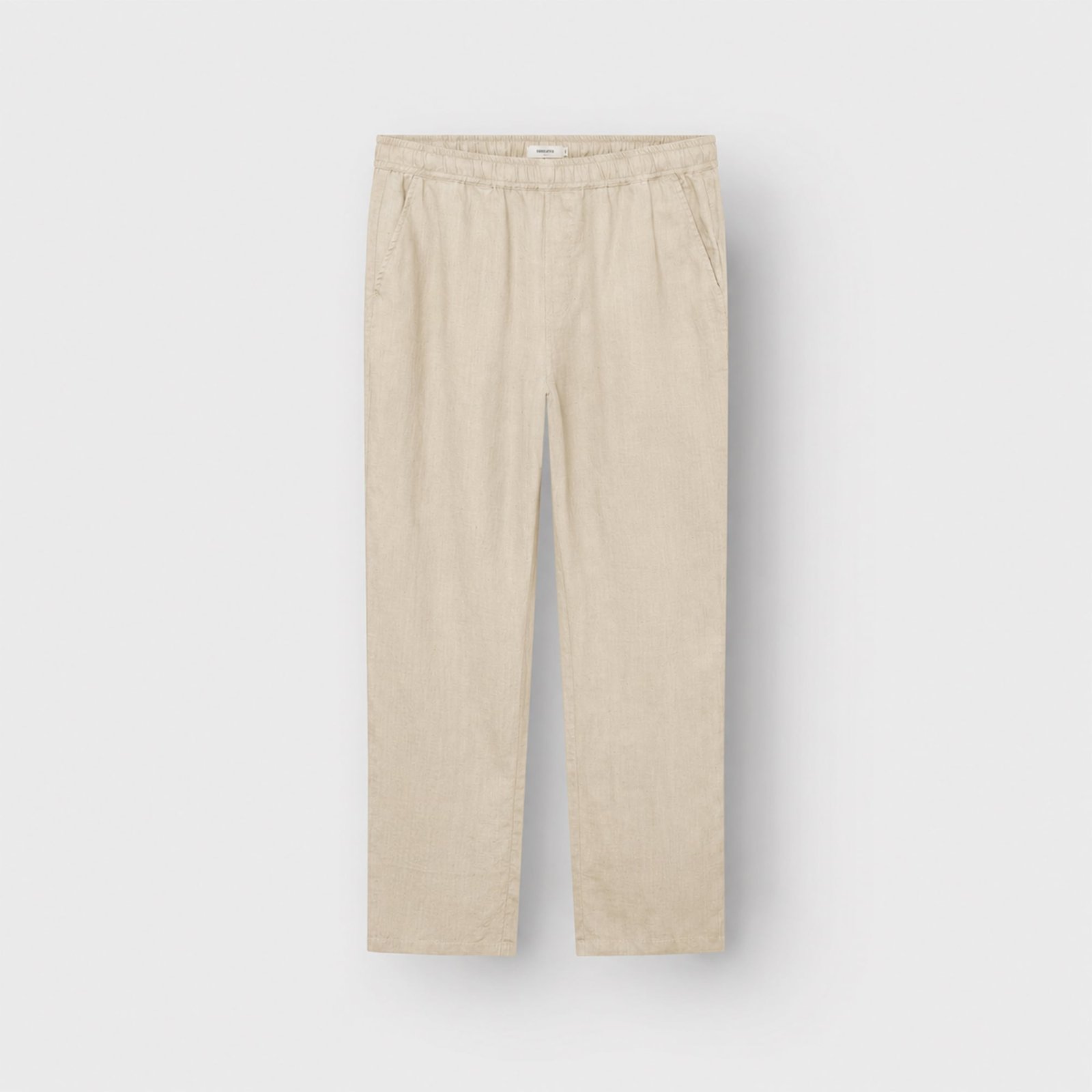 Pants Borrby Linen Ecru