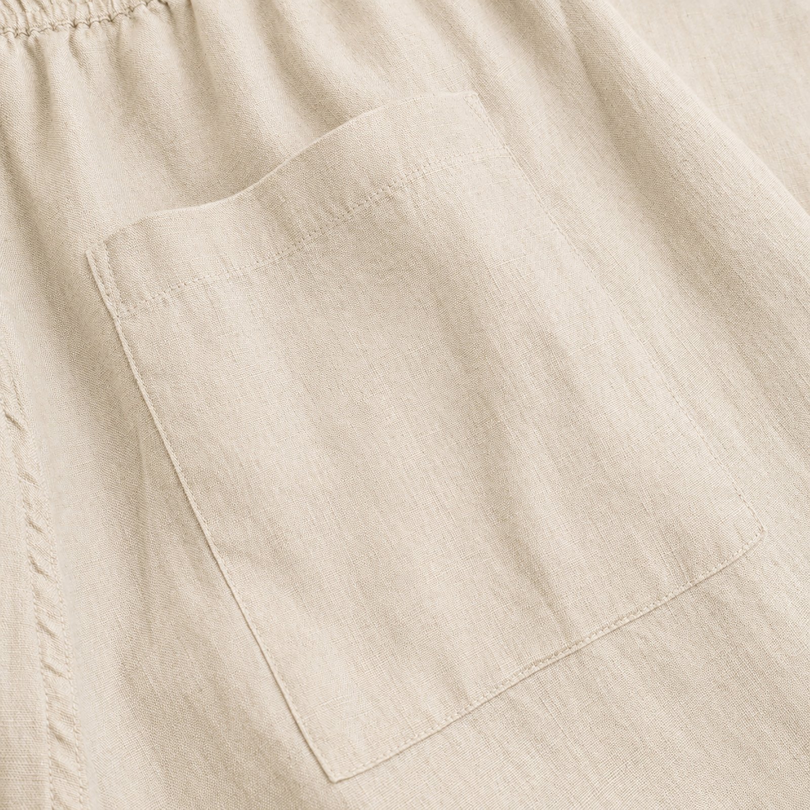 Shorts Sibbarp Linen Ecru