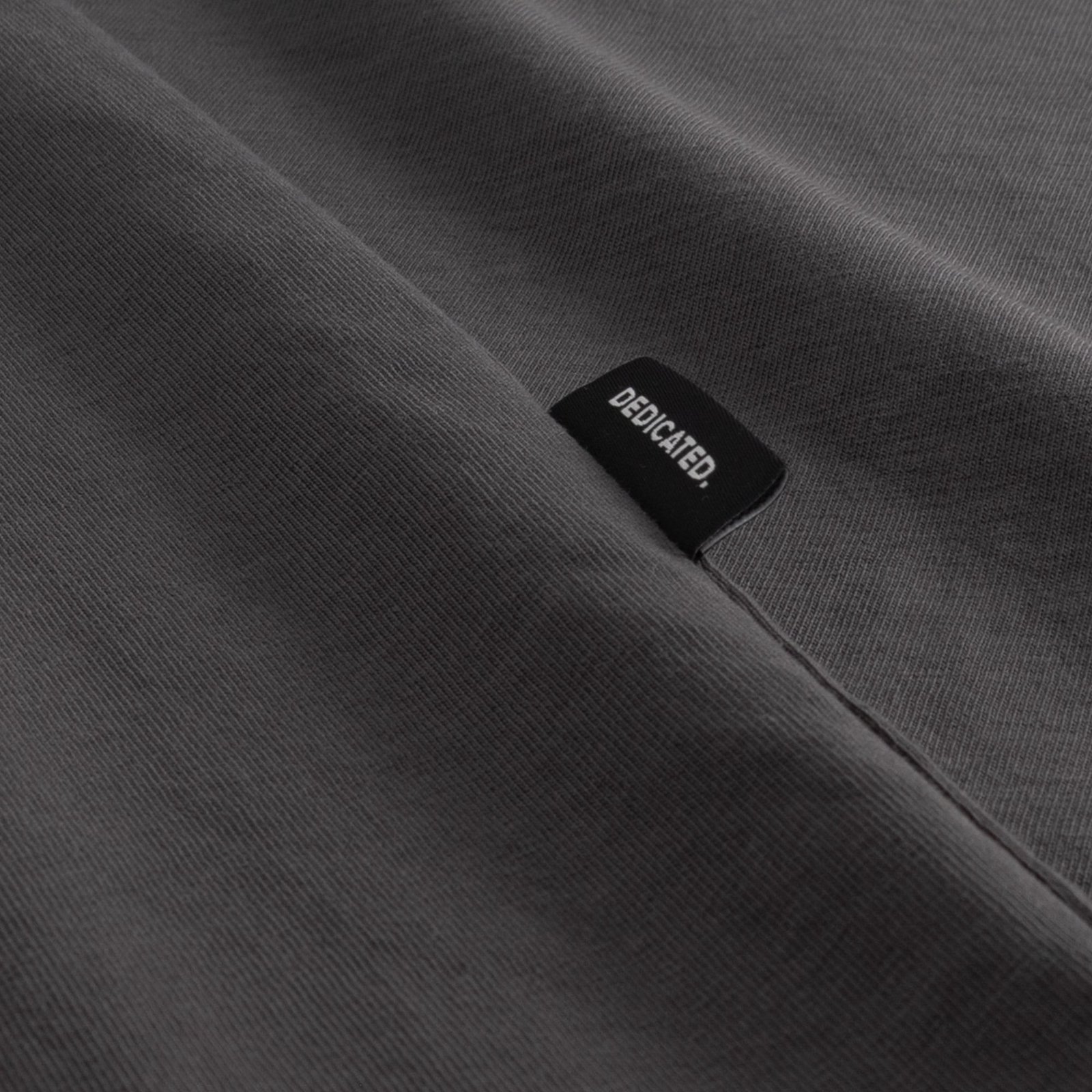 T-shirt Stockholm Turntable Lines Charcoal