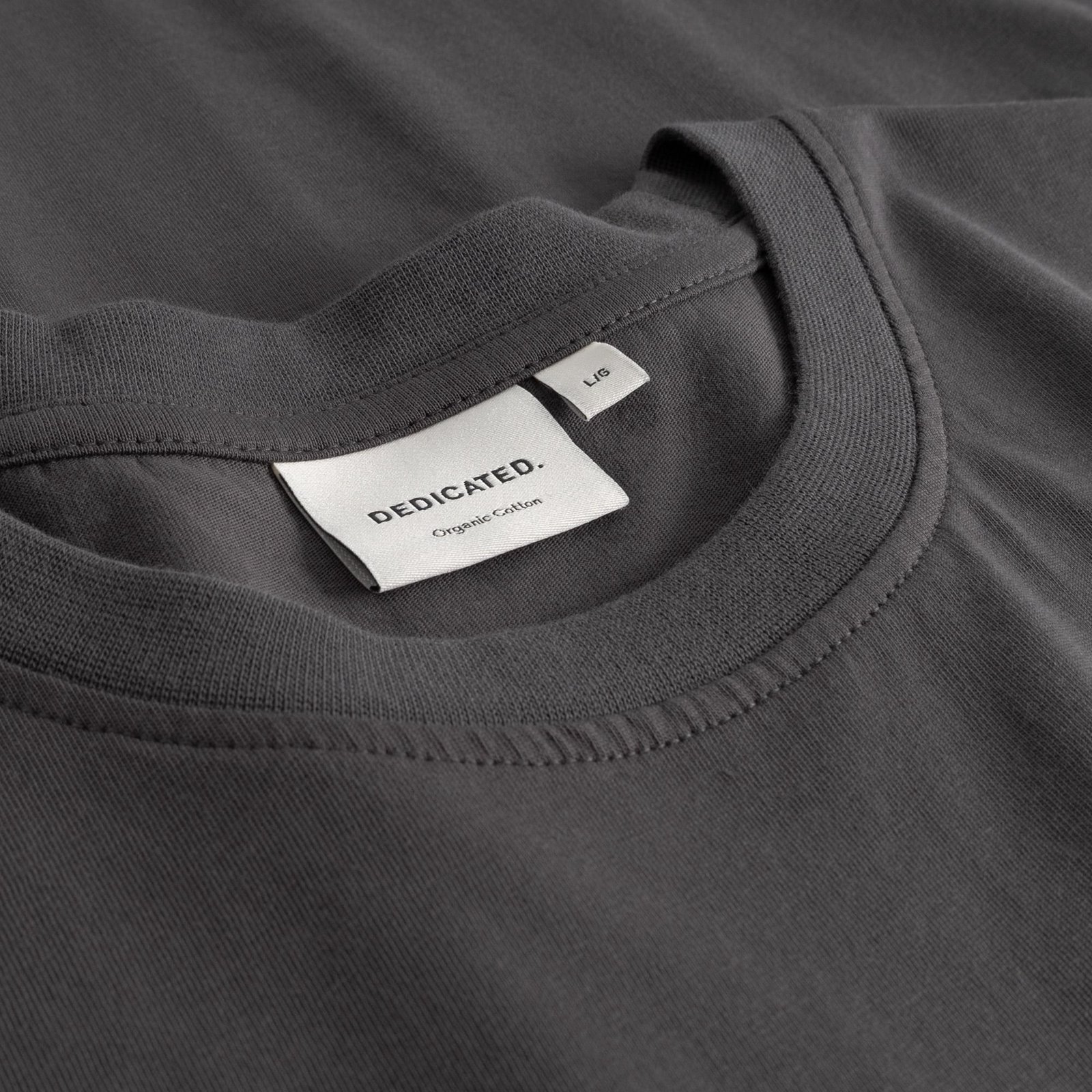 T-shirt Stockholm Life Is Shorts Charcoal