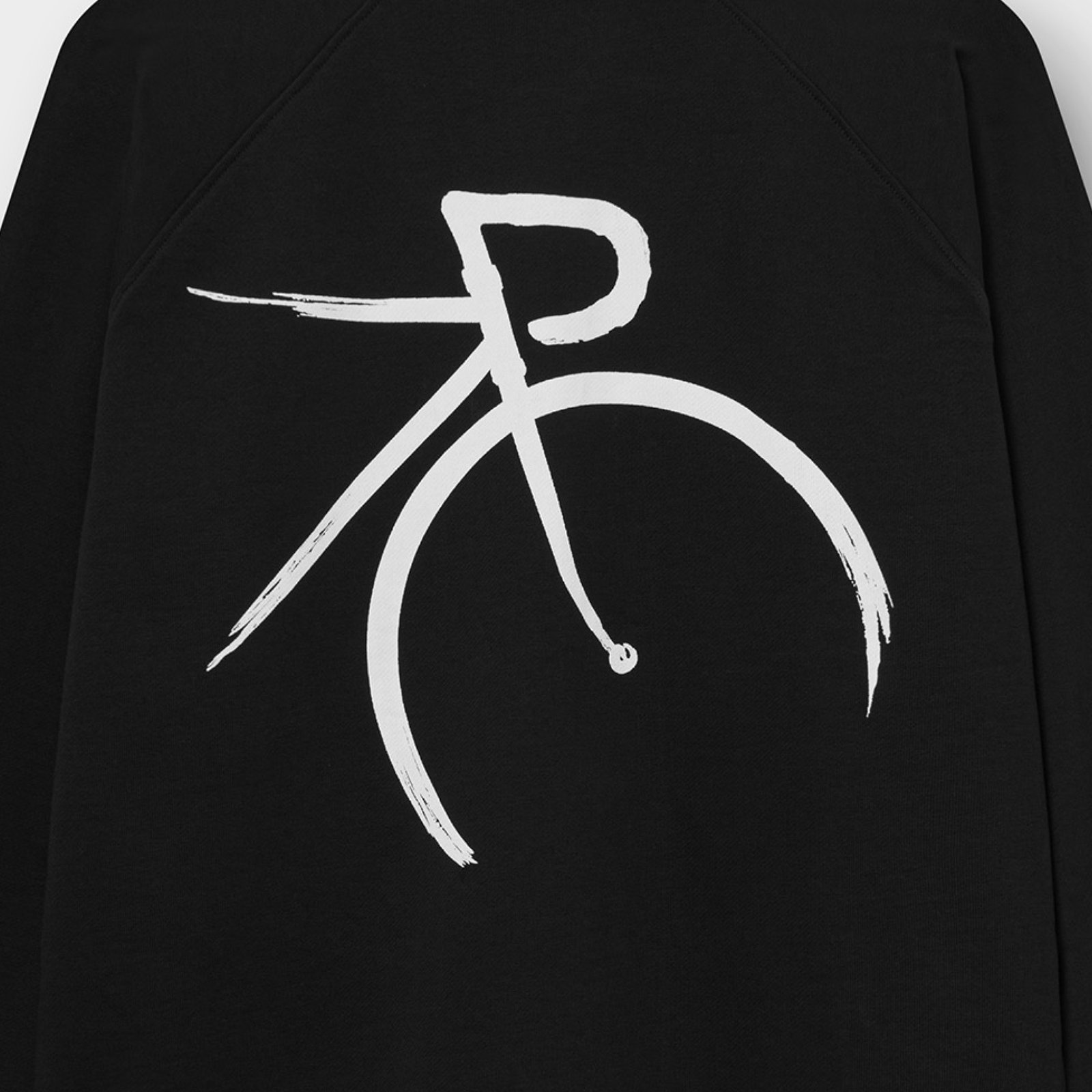 Sweatshirt Malmoe Painted Side Bike Black