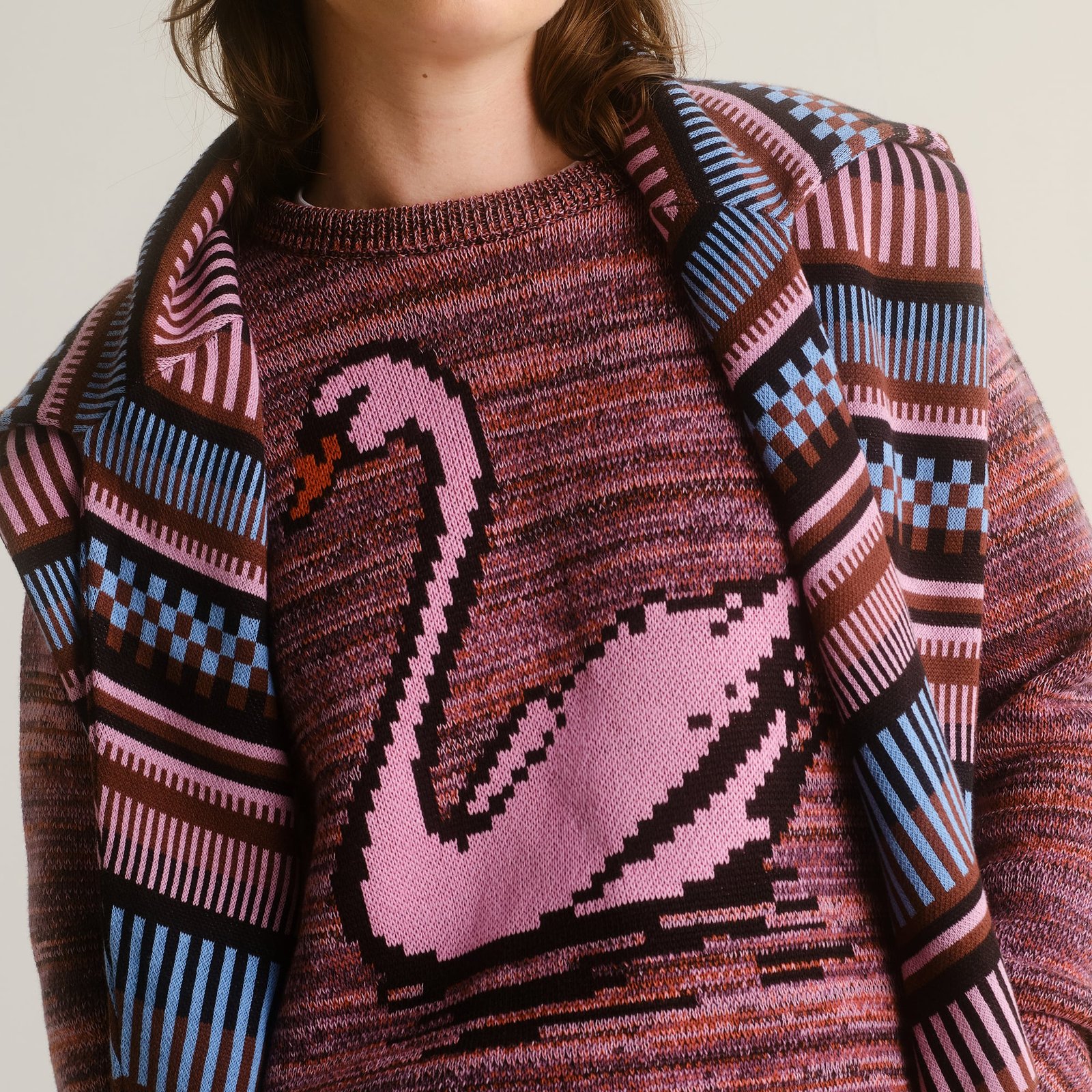 Sweater Arendal TY Swan Multi Color