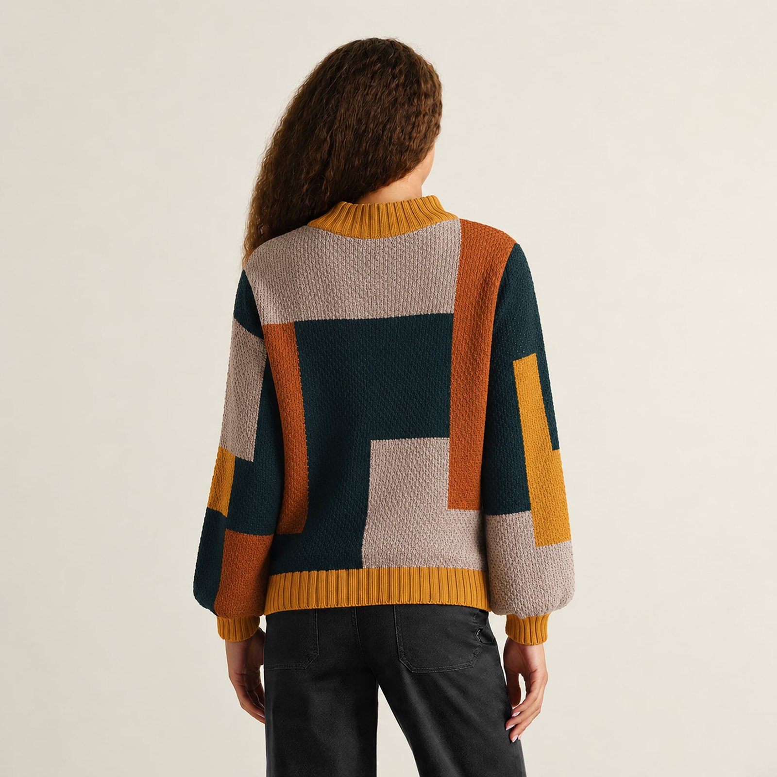 Sweater Gotland Blocks Multi Color
