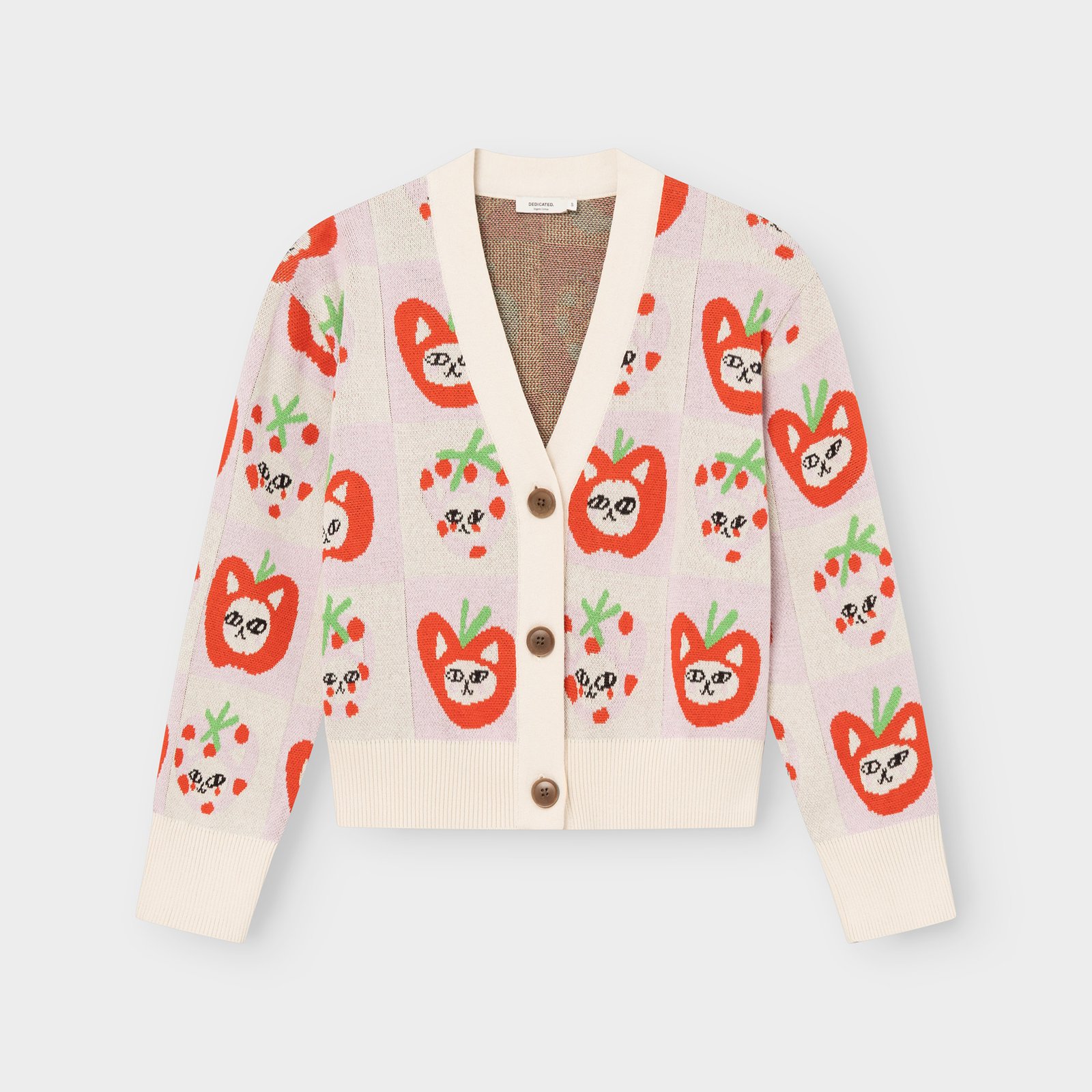 Cardigan Kanan Fruit Cat Bingo