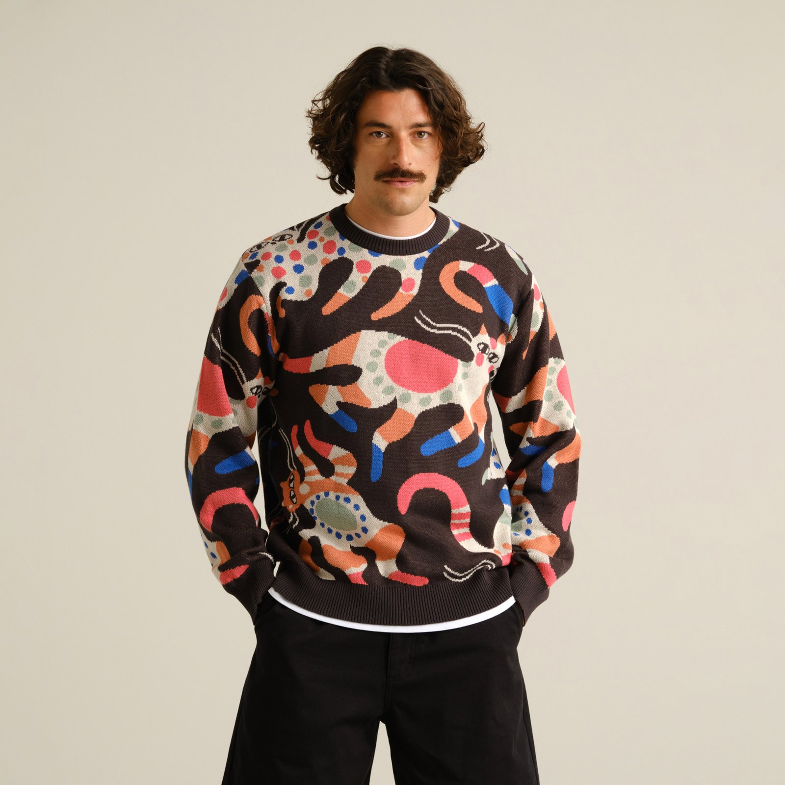 Sweater Mora Magic Cats