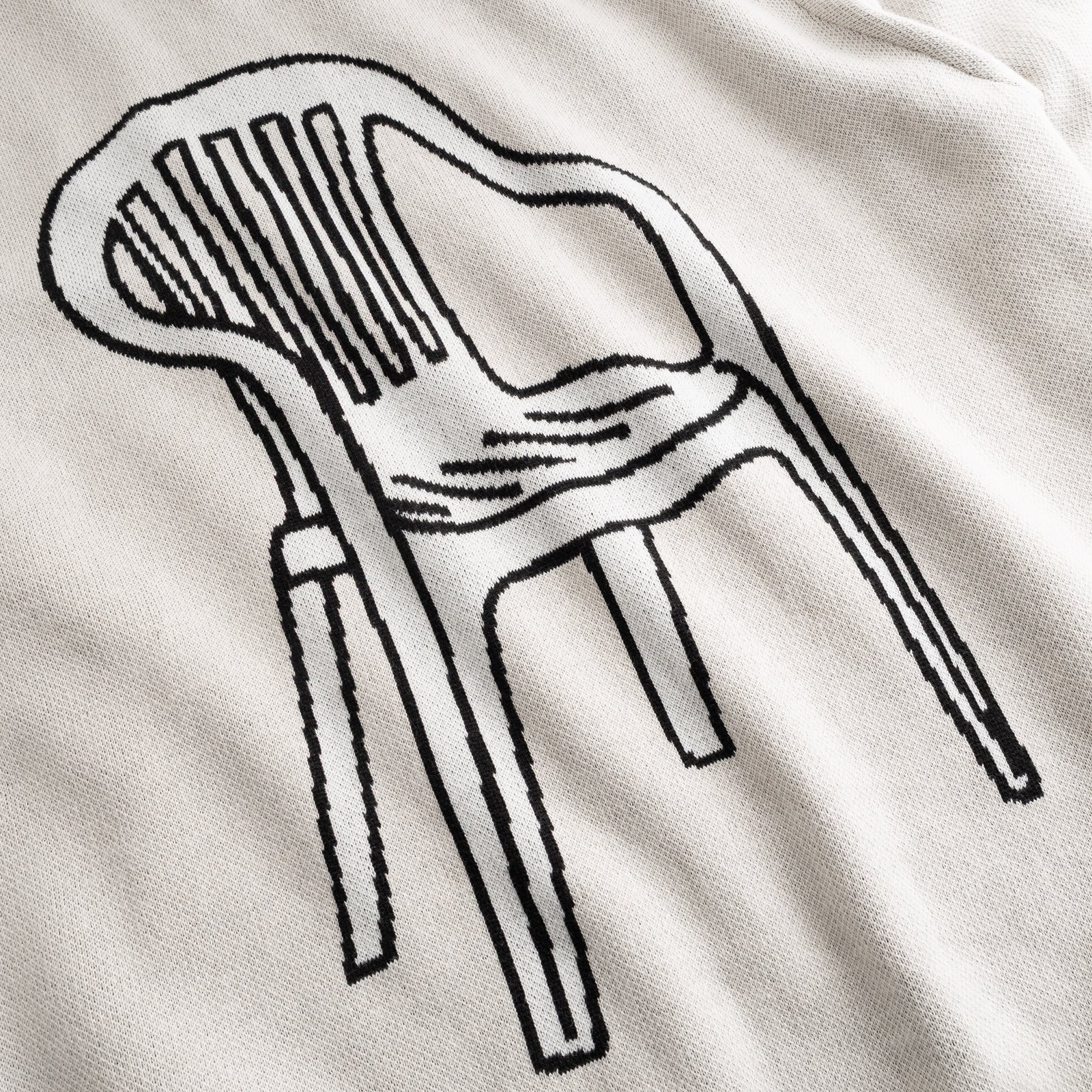 Sweater Mora Plastic Chair Off-White