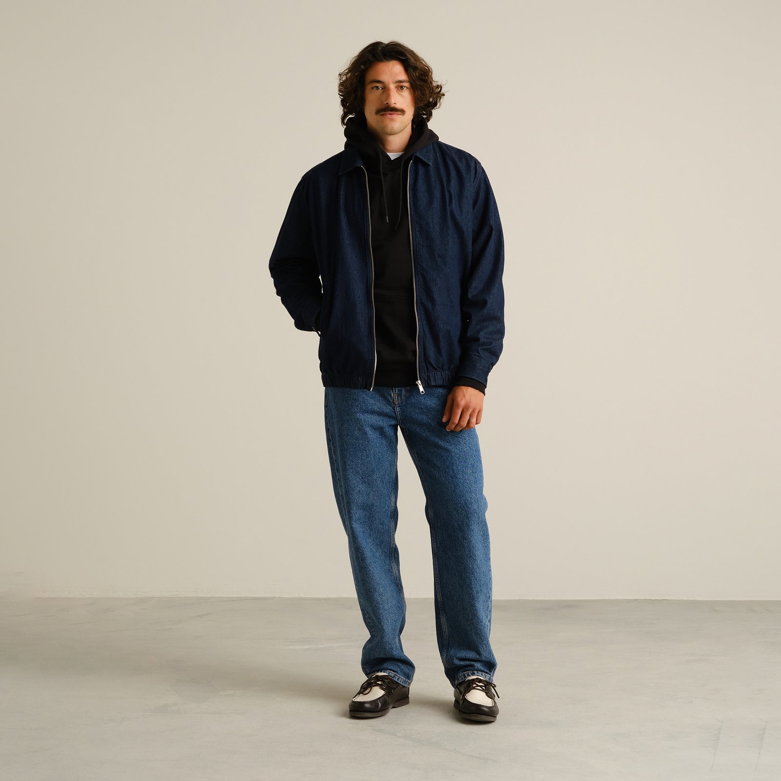 Jacket Resele Denim Dark Blue