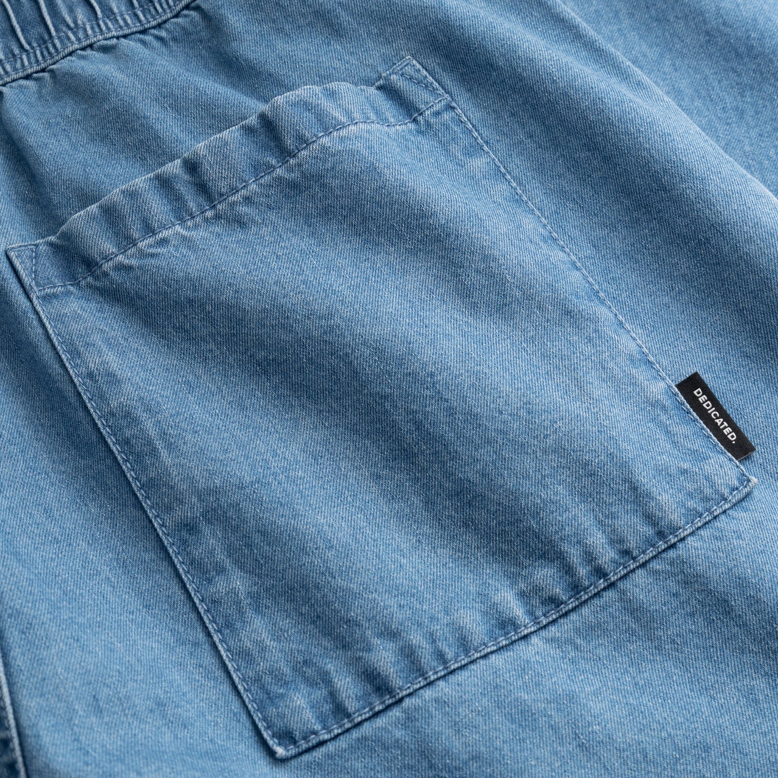 Pants Borrby Denim Light Blue