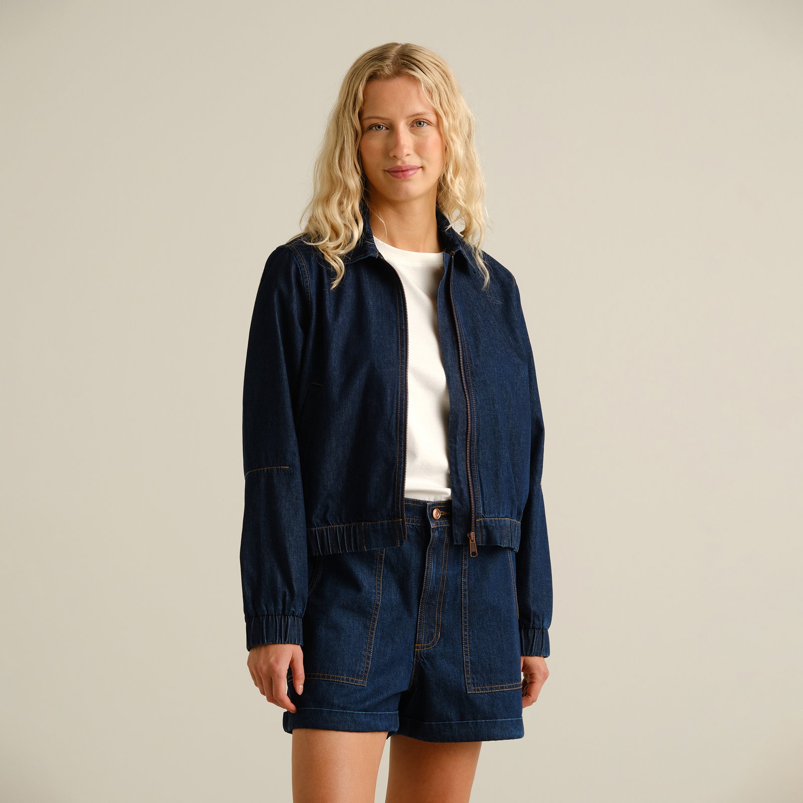 Jacket Sunna Denim Paint My Horse Dark Blue