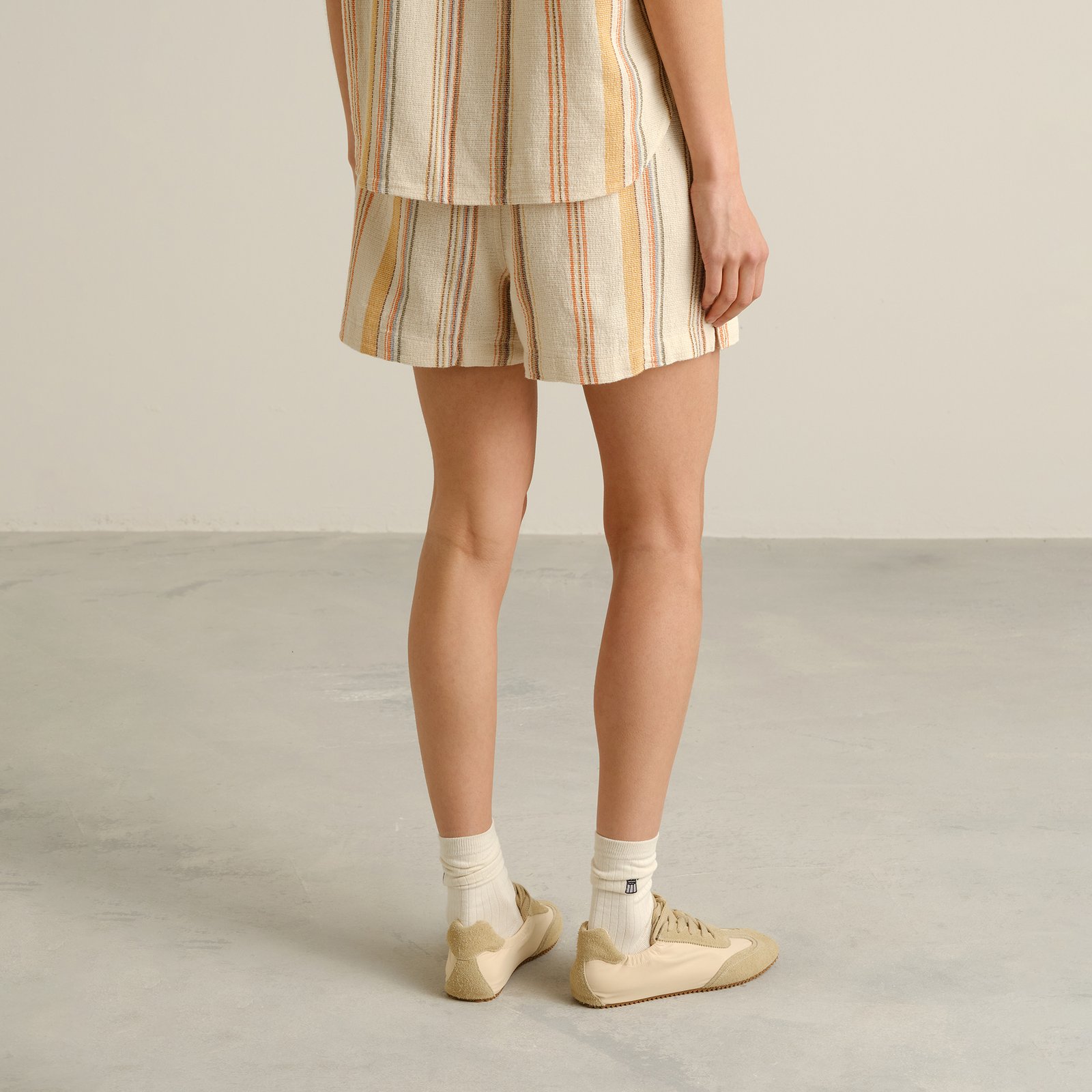 Shorts Aspudden Stripe Off-White