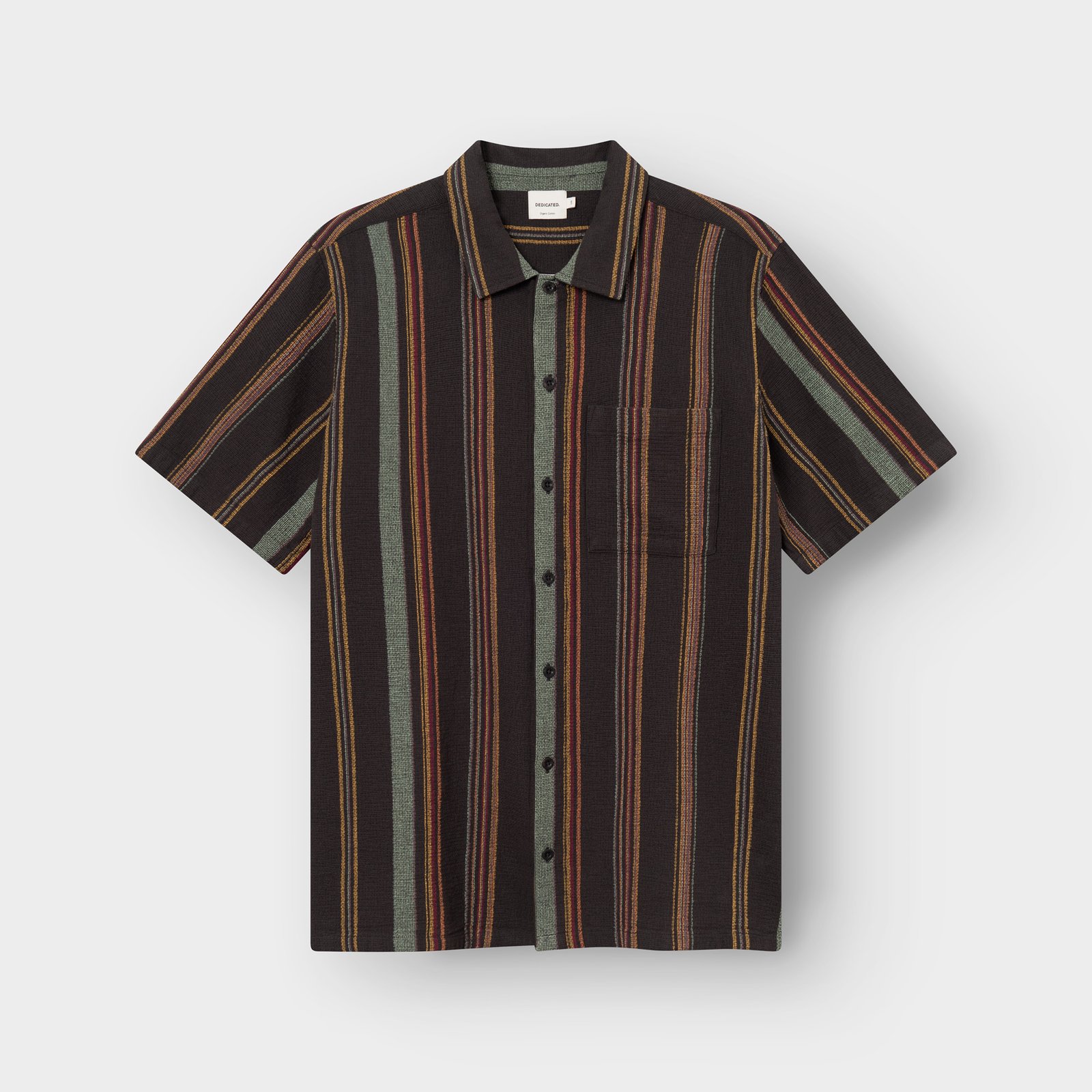 Shirt Brantevik Stripe Phantom Black