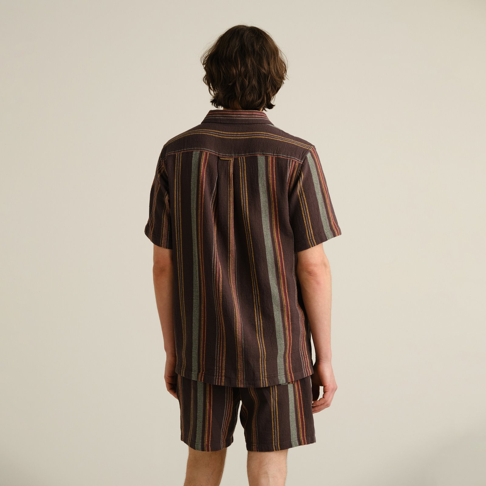 Shirt Brantevik Stripe Phantom Black