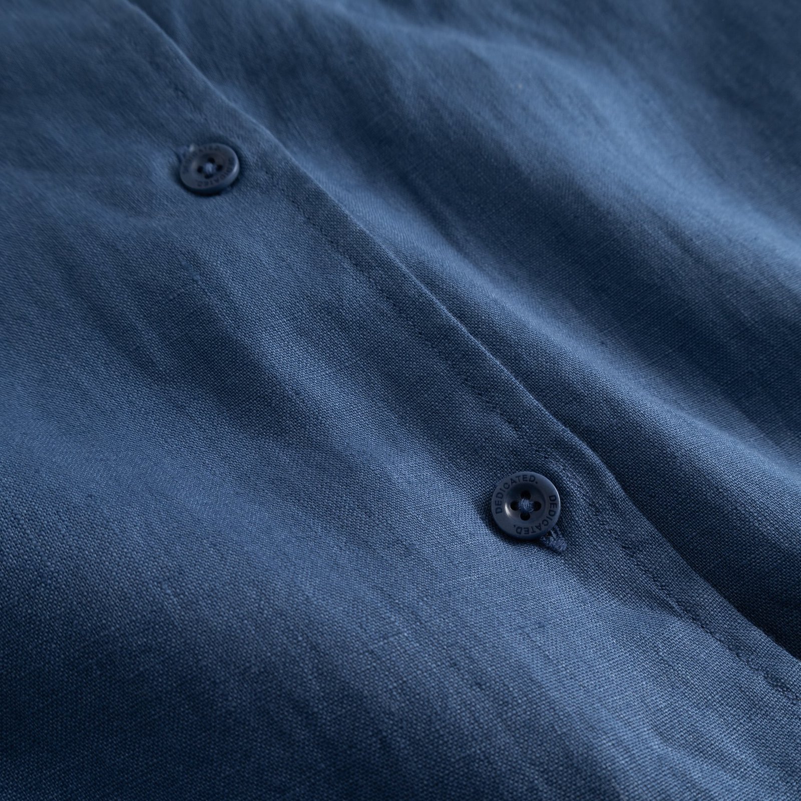 Shirt Dress Ripa Linen True Blue