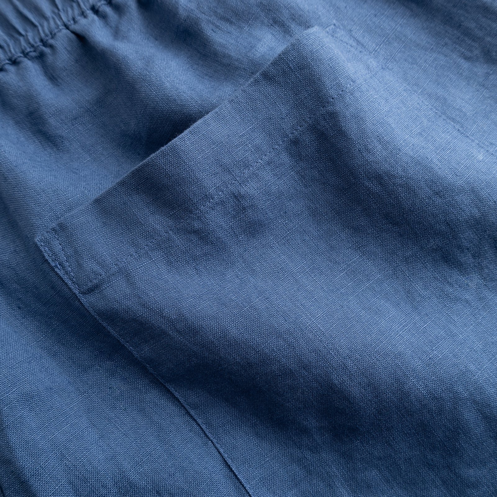 Shorts Sibbarp Linen True Blue