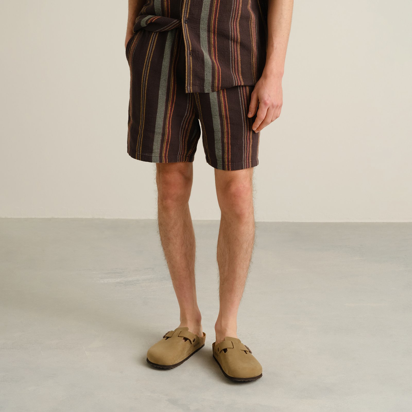 Shorts Sibbarp Stripe Phantom Black