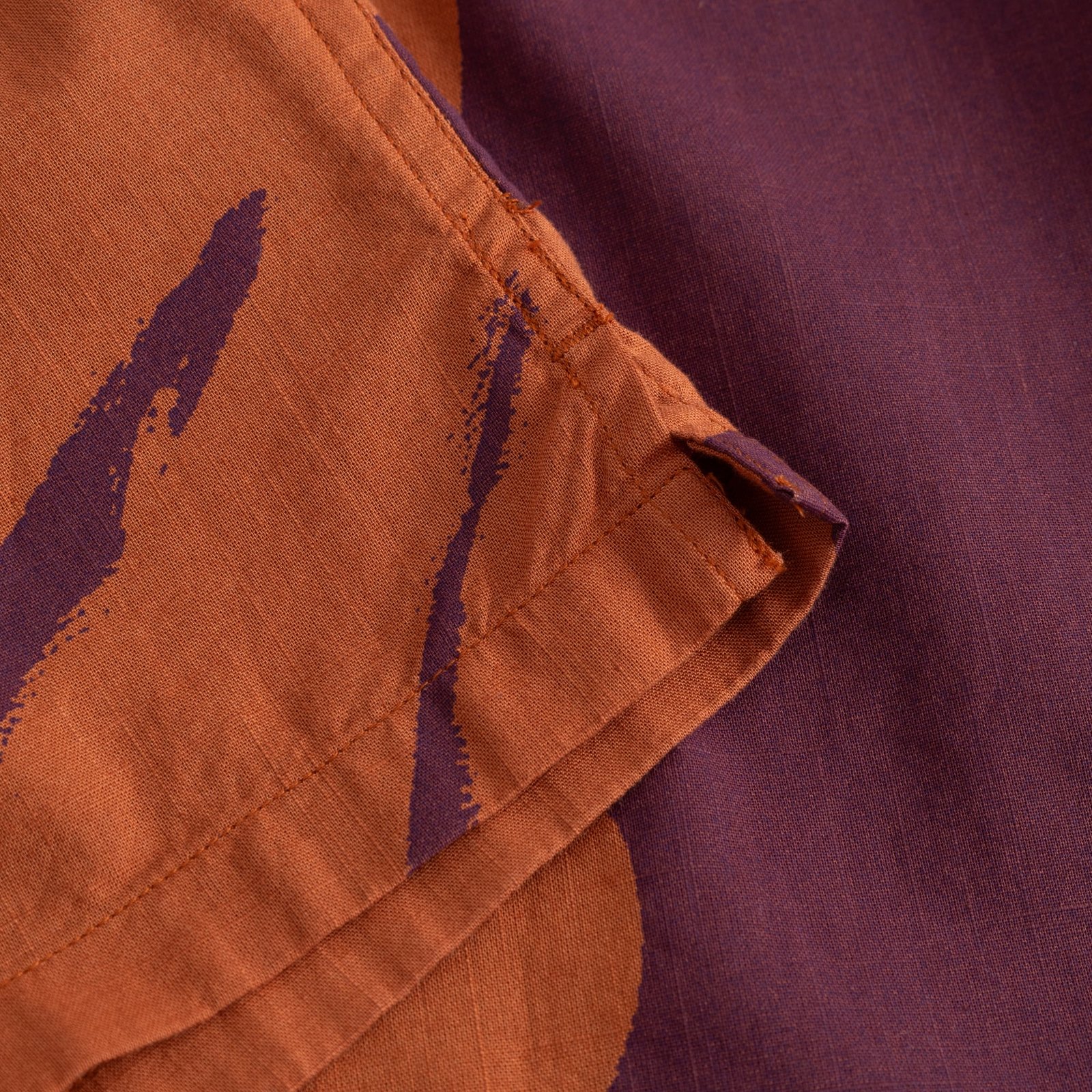 Shirt Grundvik Abstract Coral Fig Red