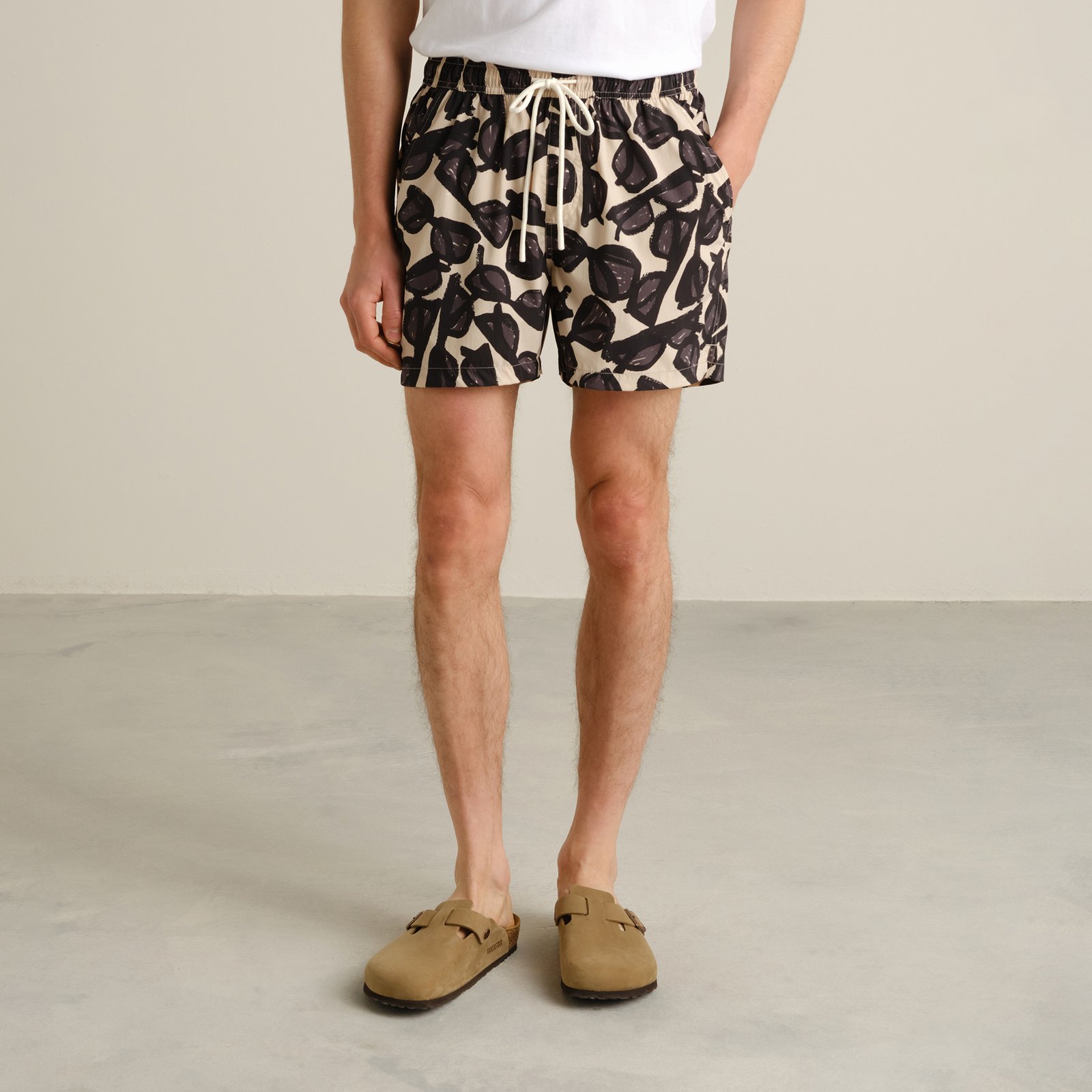 Swim Shorts Birka Shades Oat White