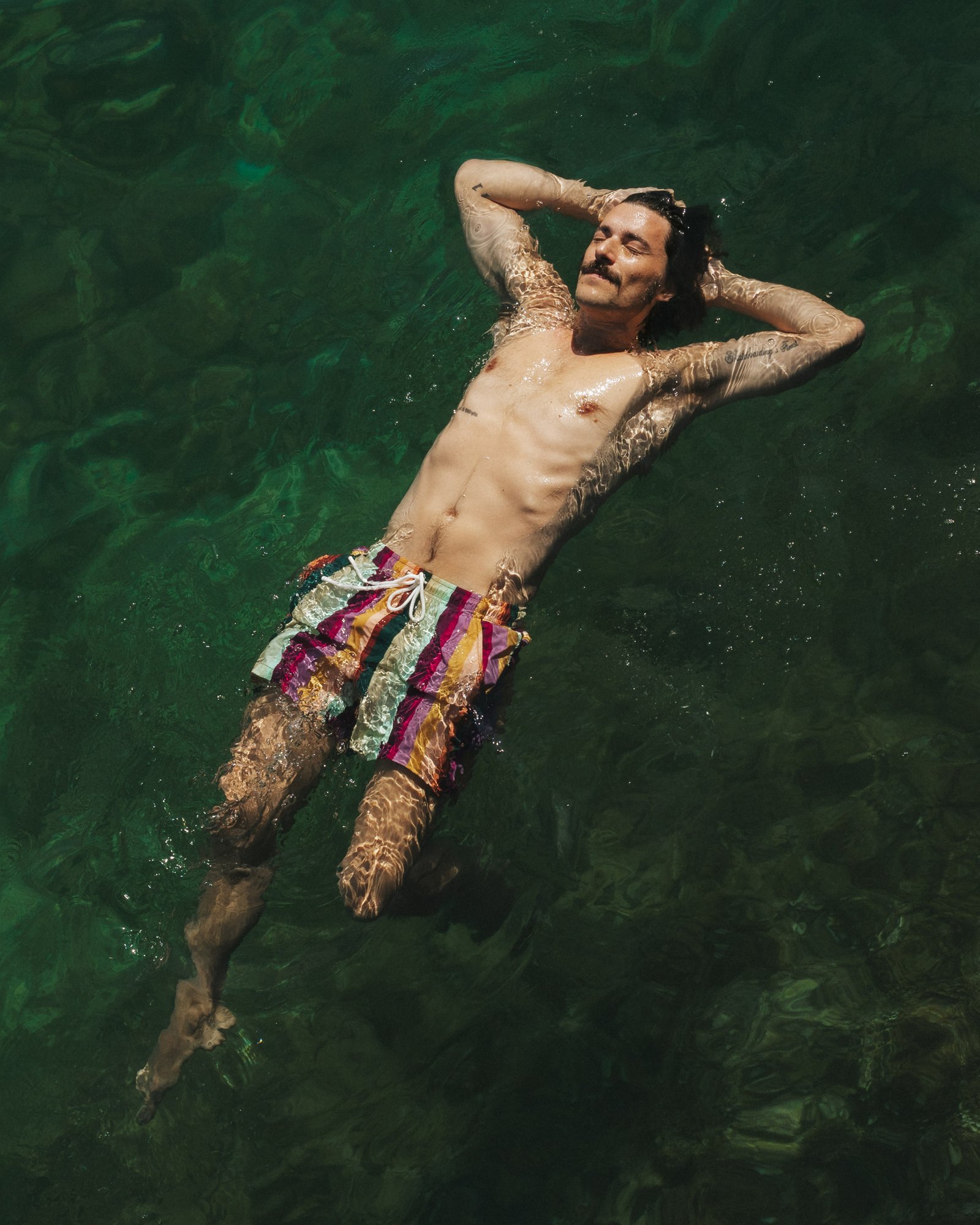 Swim Shorts Birka Sunset Stripe