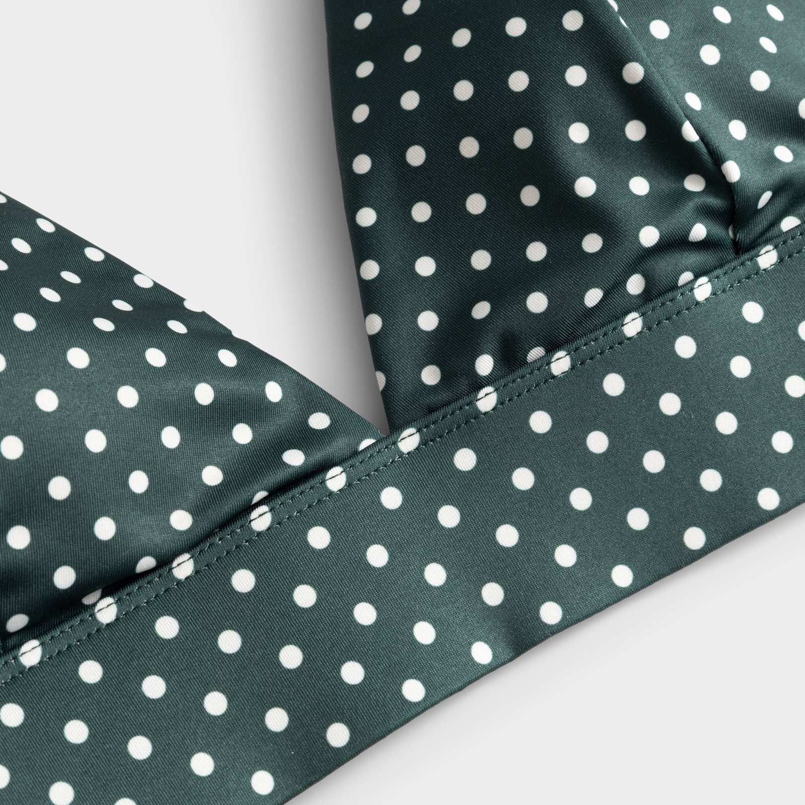 Bikini Top Alva Polkadots Dark Green