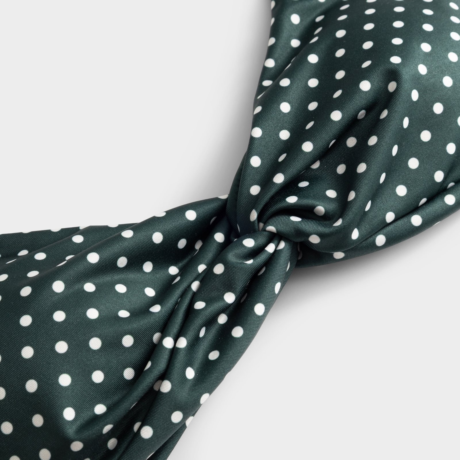 Bikini Top Gullholma Polkadots Dark Green
