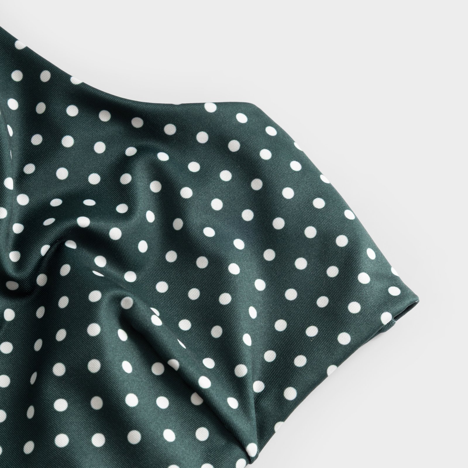Bikini Top Stoby Polkadots Dark Green