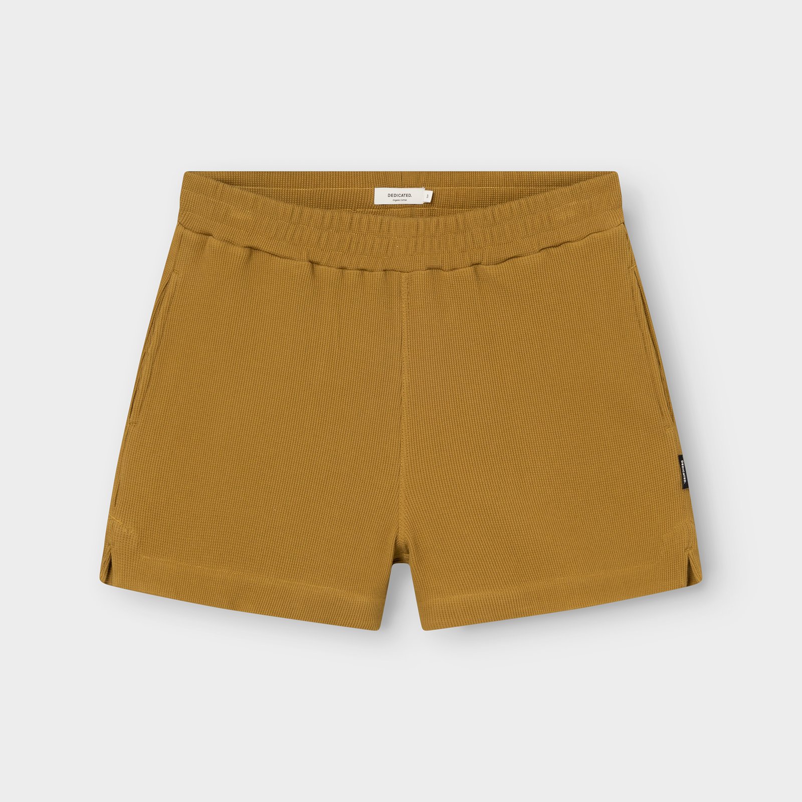 Shorts Aspudden Waffle Bronze Yellow