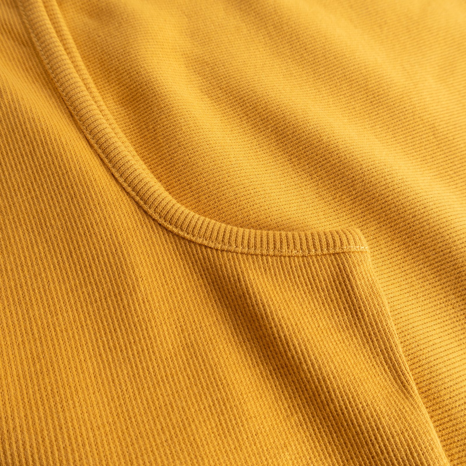 Rib Top Valdermarsvik Amber Yellow