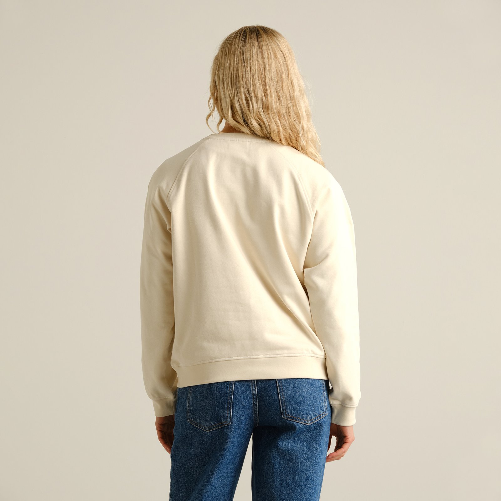 Sweatshirt Ystad Base Egg White