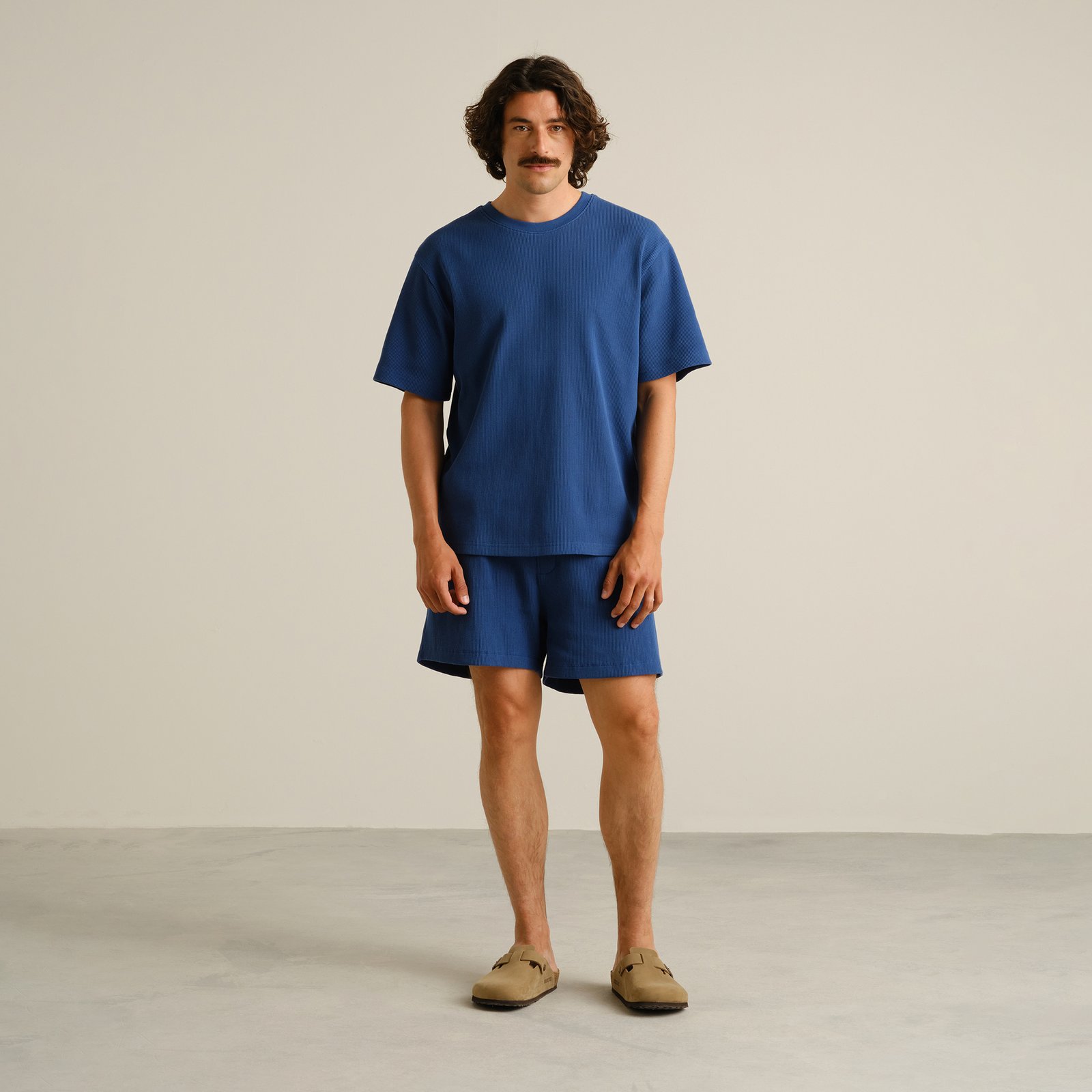Shorts Essingen Waffle True Blue