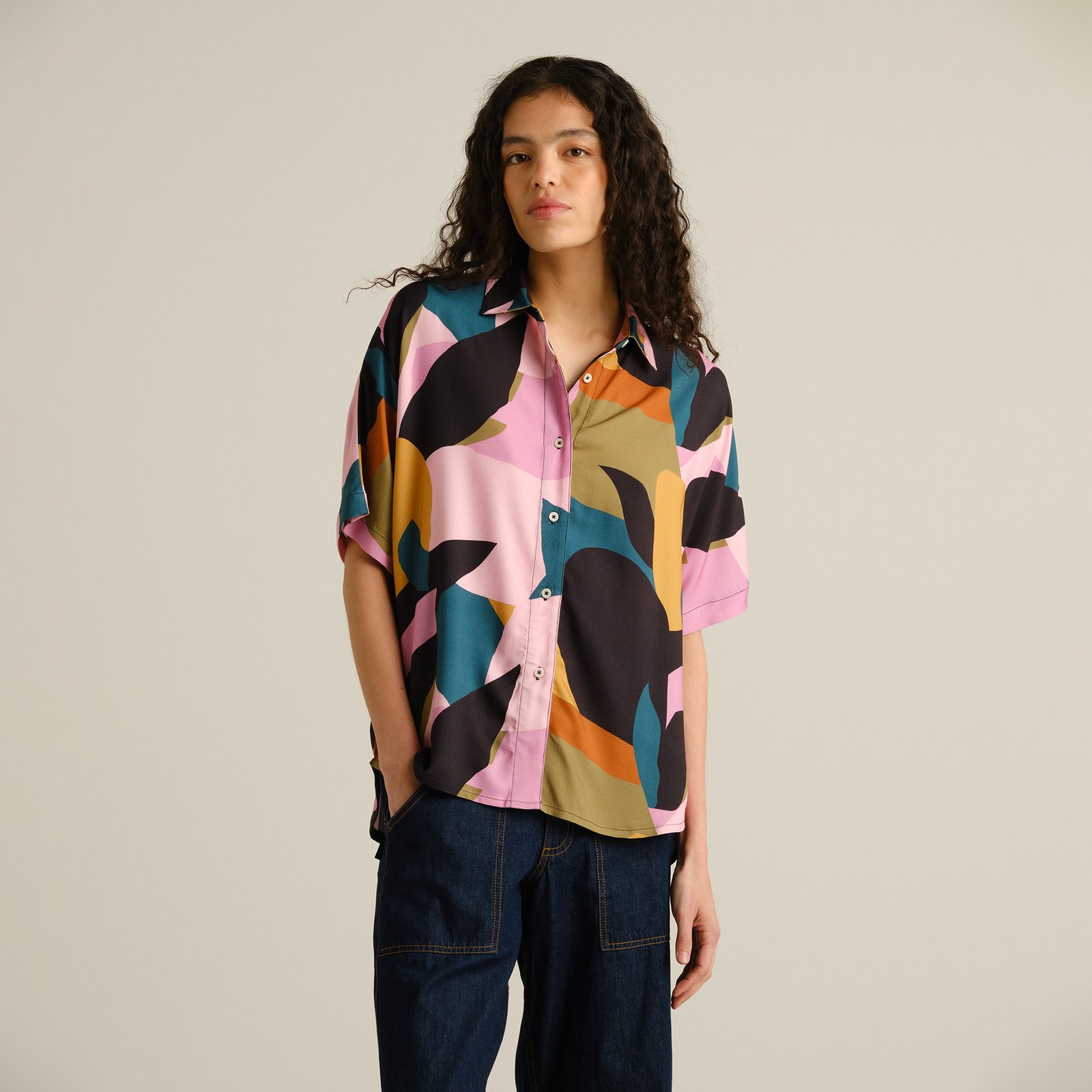 Shirt Alsvik Abstract Fruit
