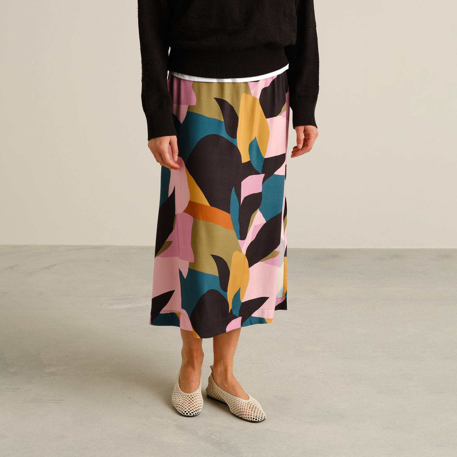 Skirt Viken Abstract Fruit