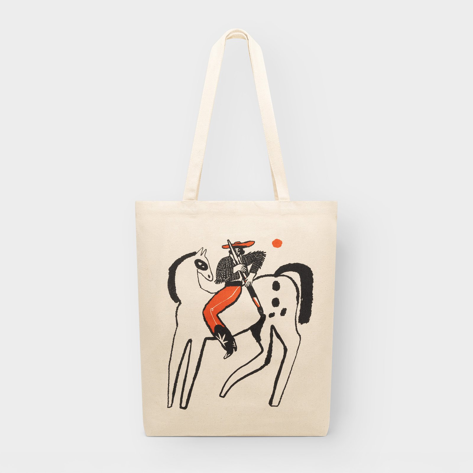 Tote Bag Torekov Paint My Horse Off-White