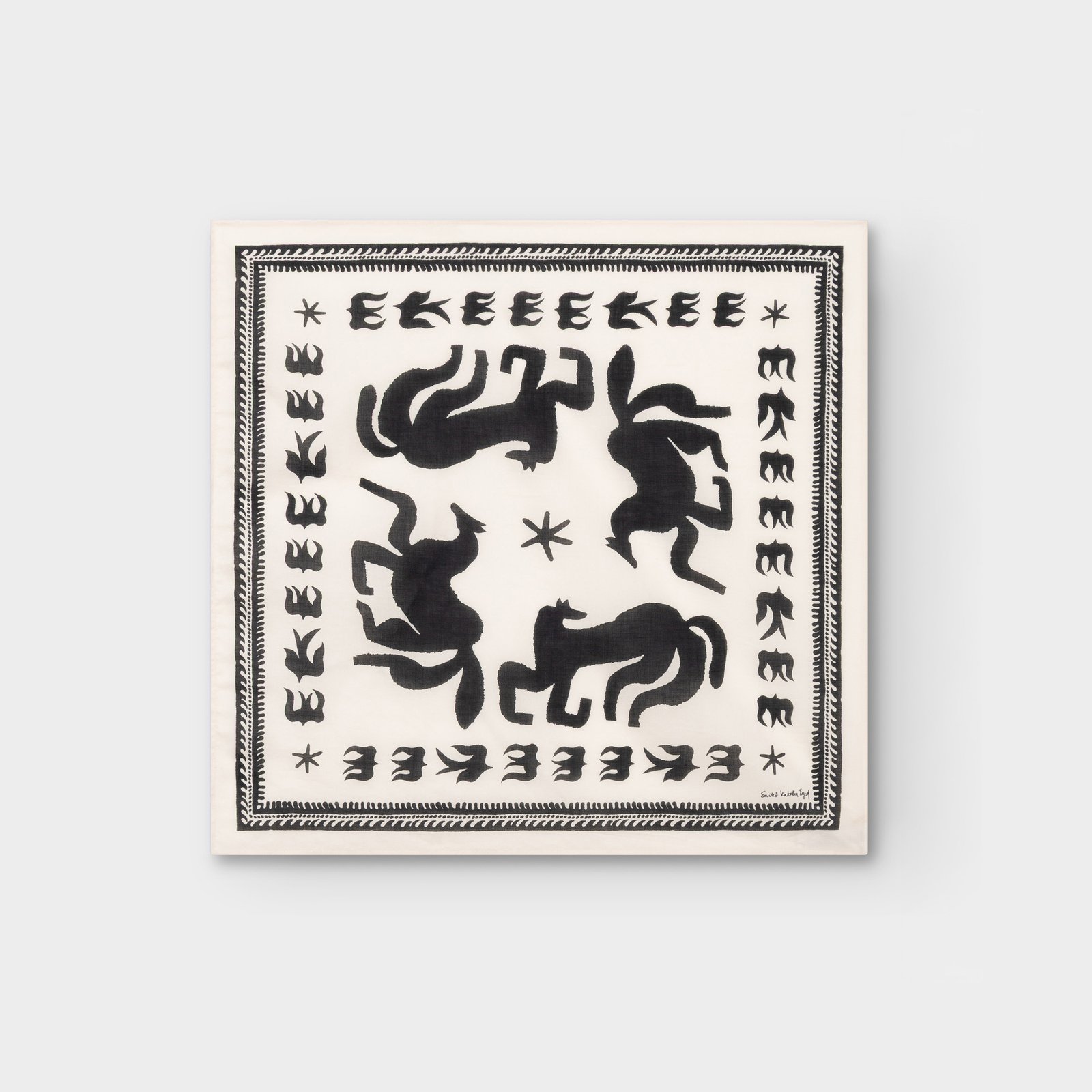 Scarf Kullavik Beach Gallop Egg White