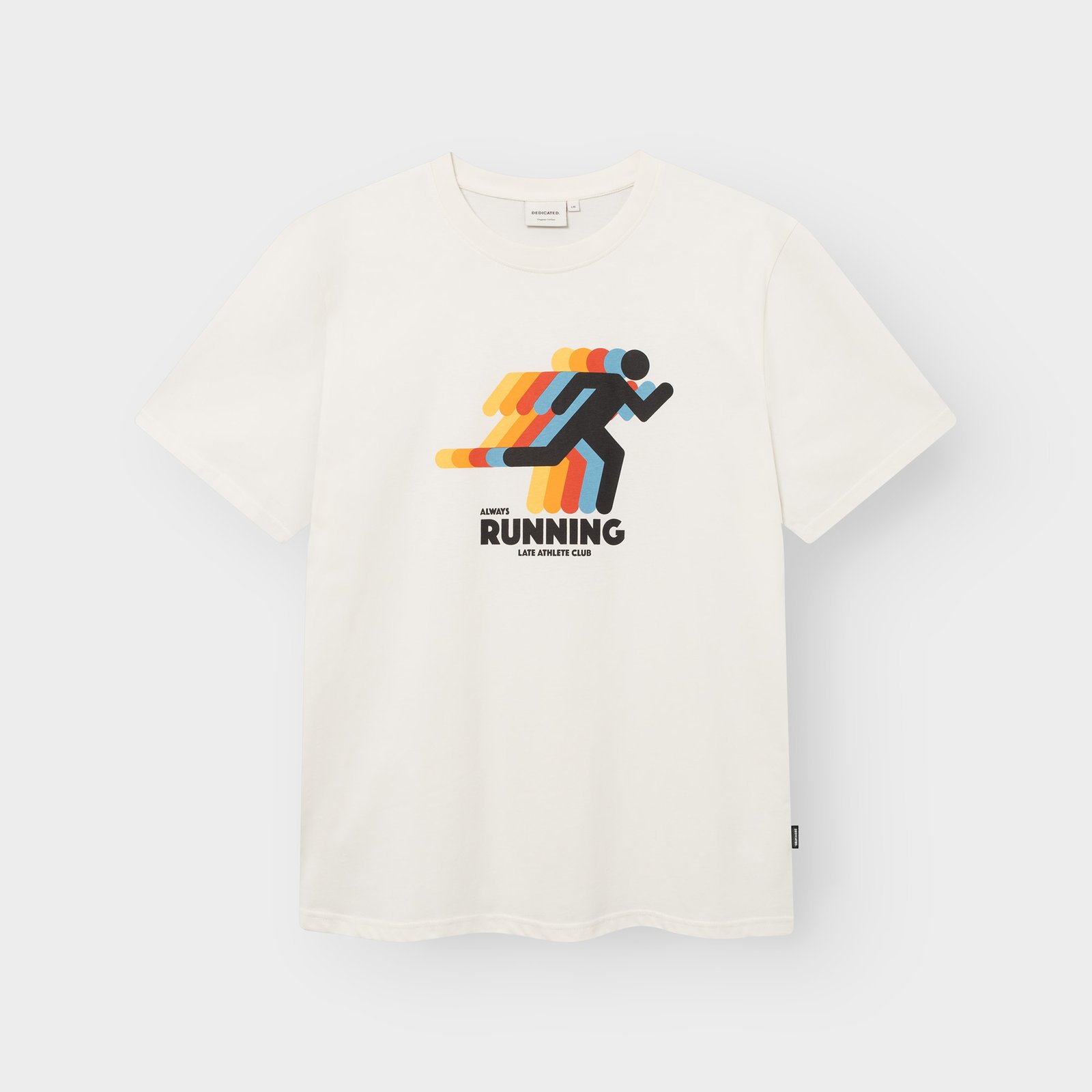 T-shirt Stockholm Running Late Off-White