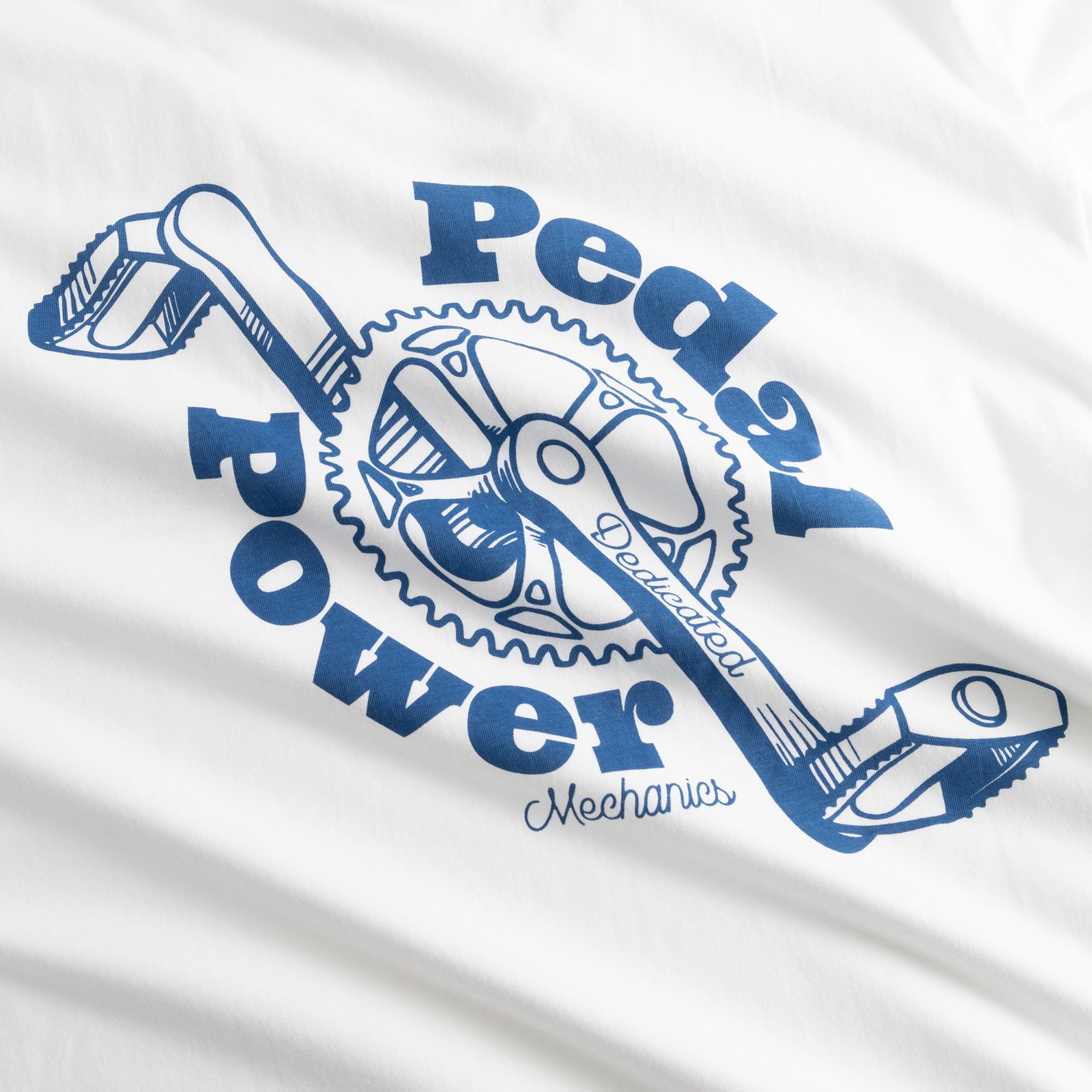 T-shirt Stockholm Pedal Power White