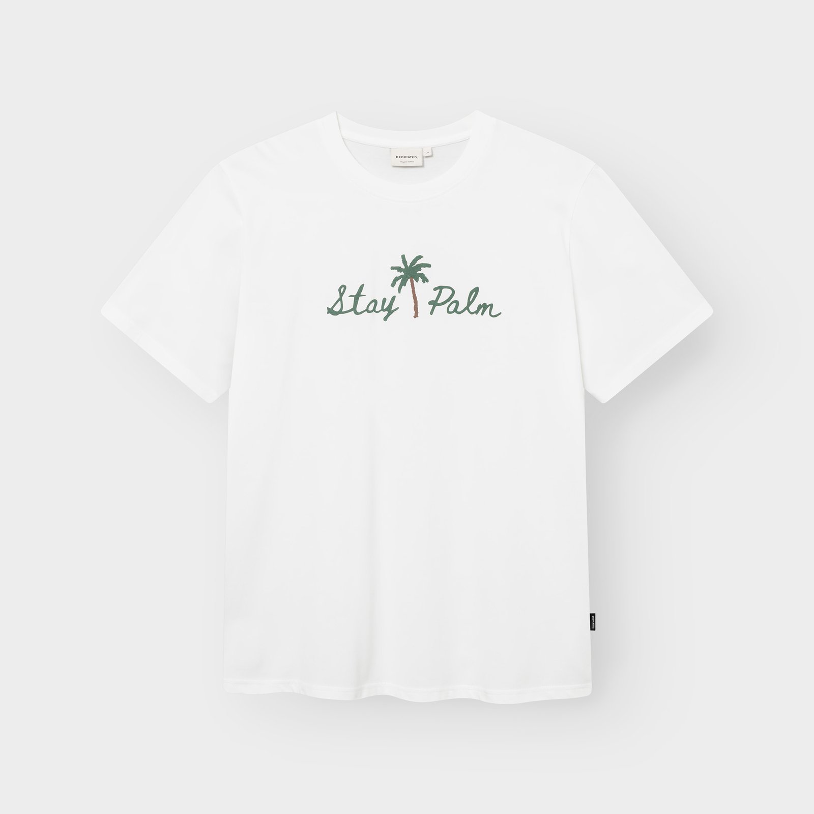 T-shirt Stockholm Stay Palm White
