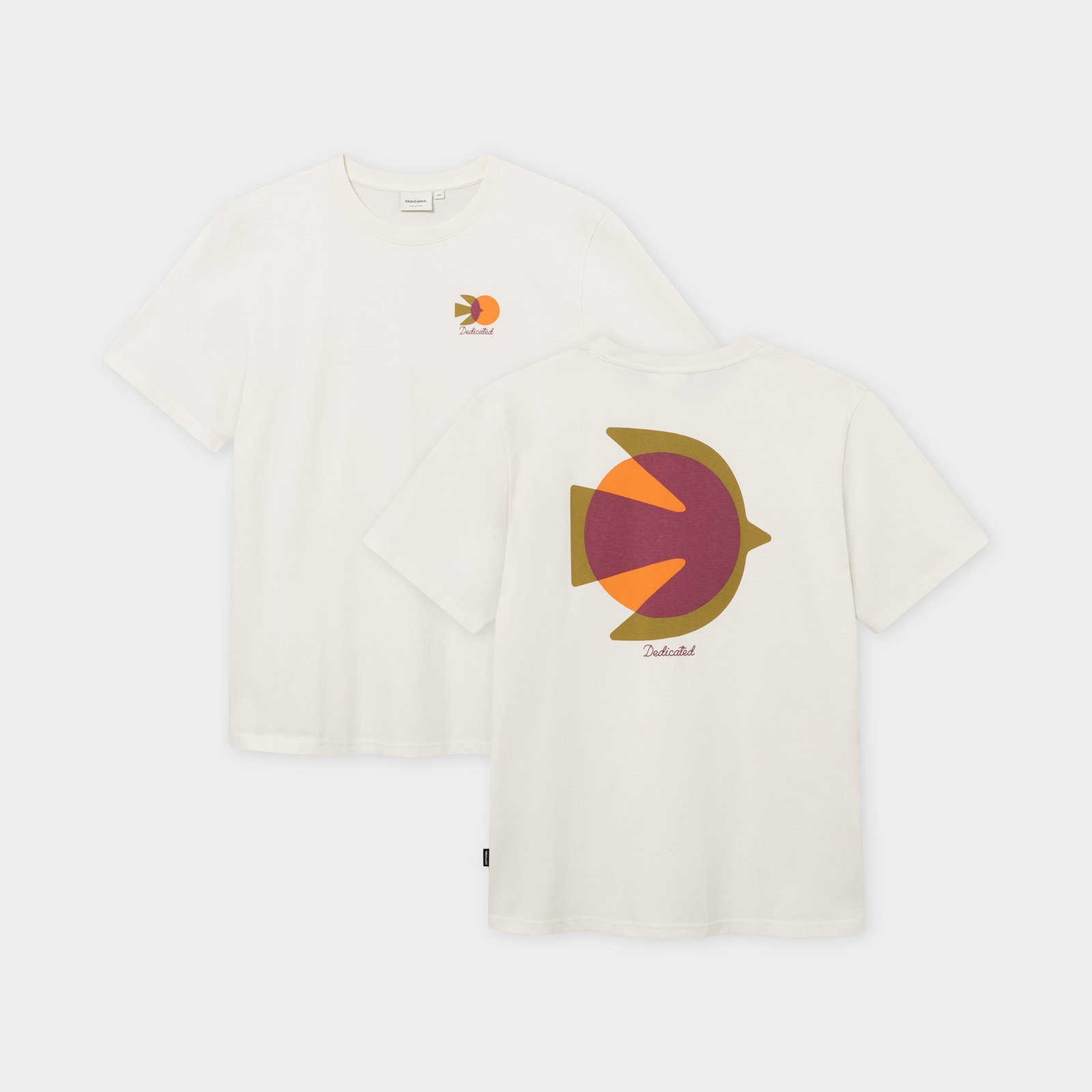 T-shirt Stockholm Bird Symbol Off-White