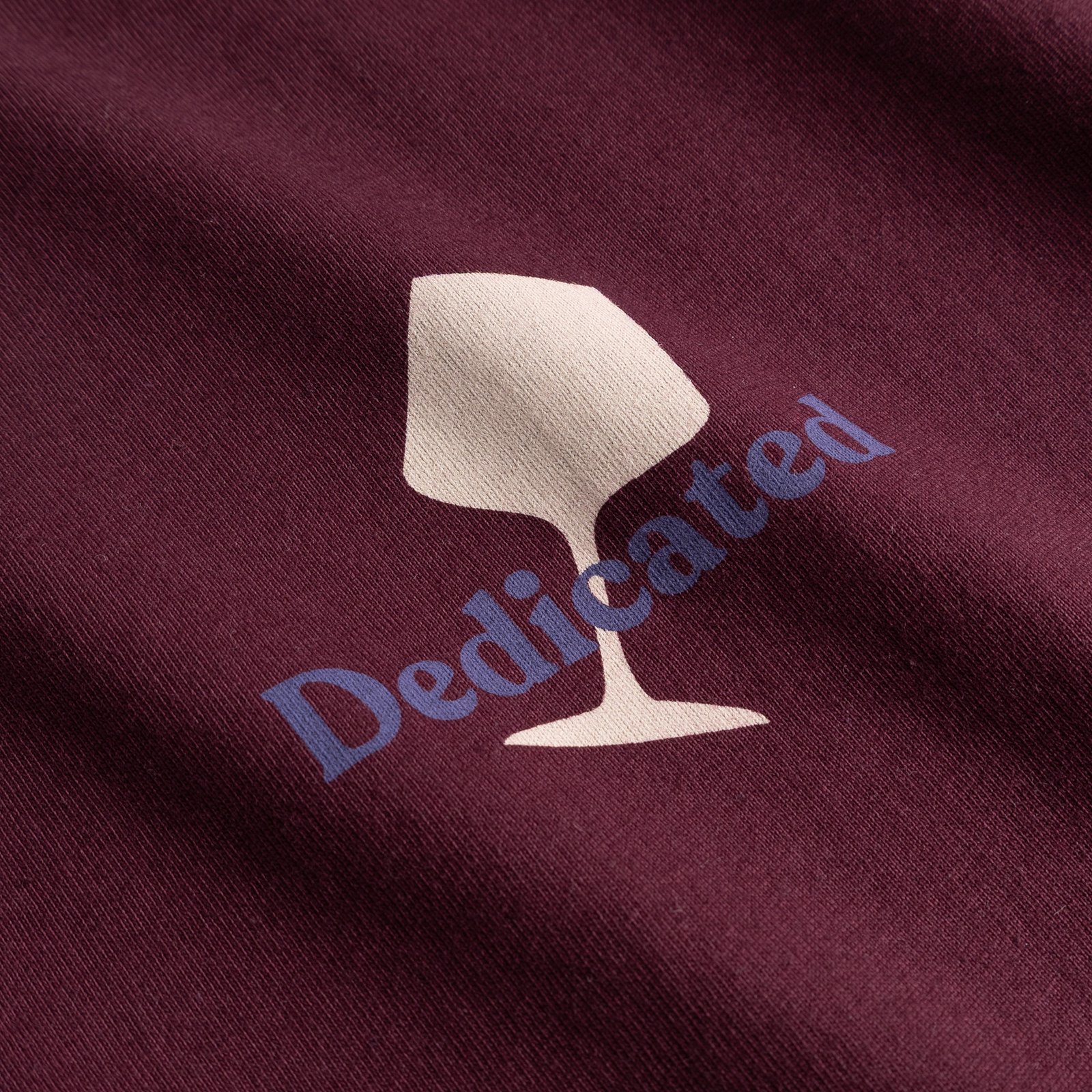 T-shirt Stockholm Wine Cups Fig Red