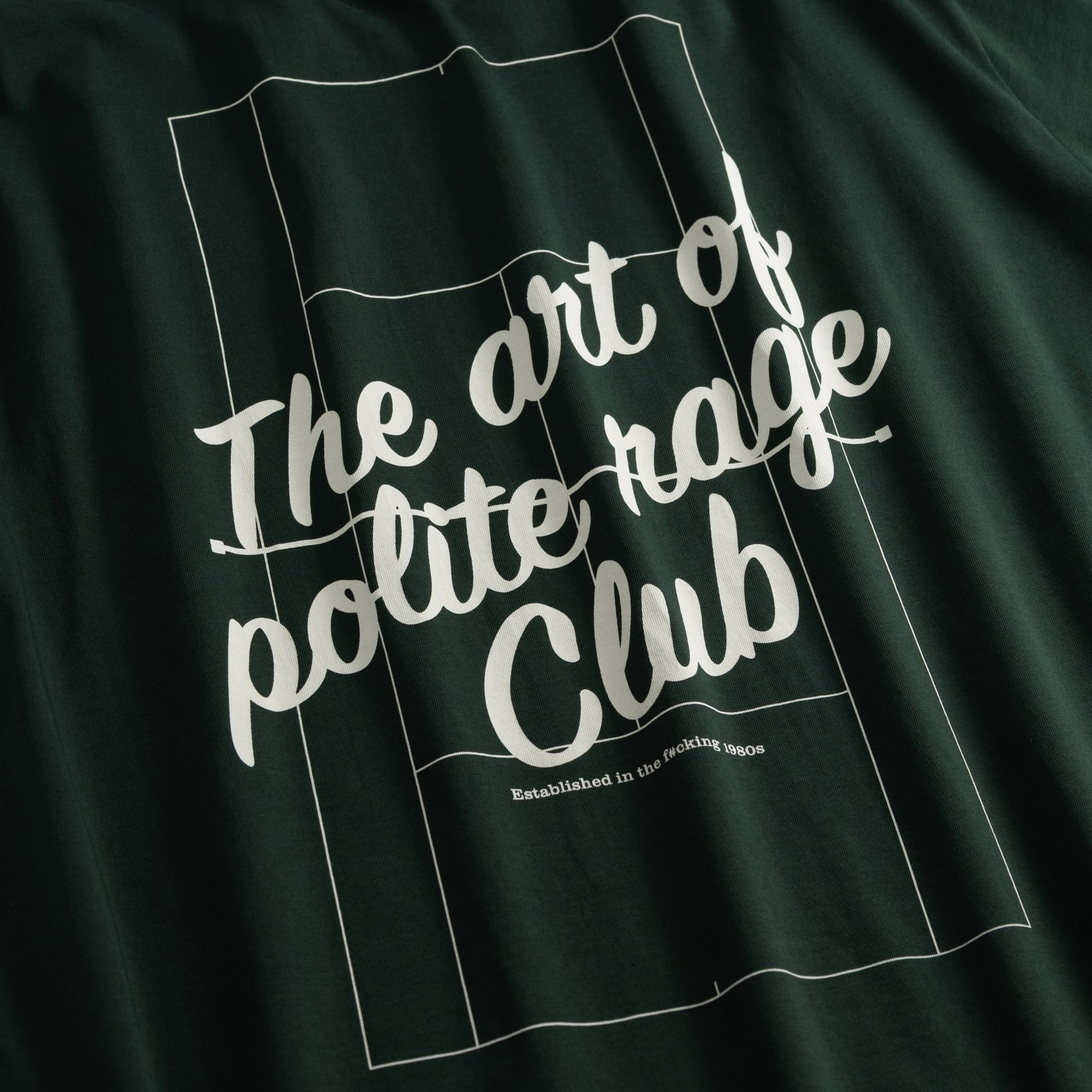 T-shirt Stockholm Polite Rage Dark Green