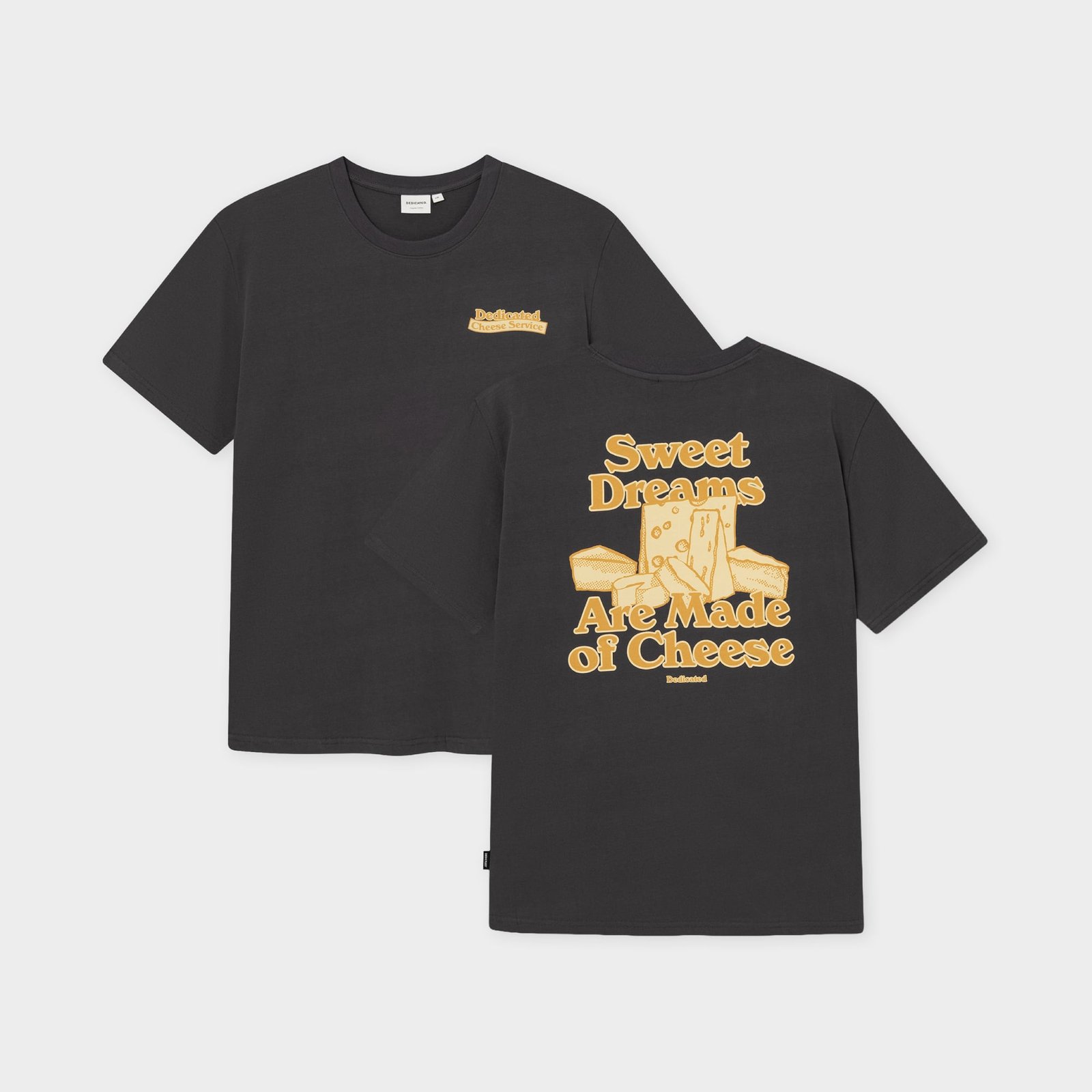 T-shirt Stockholm Cheese Dream Charcoal
