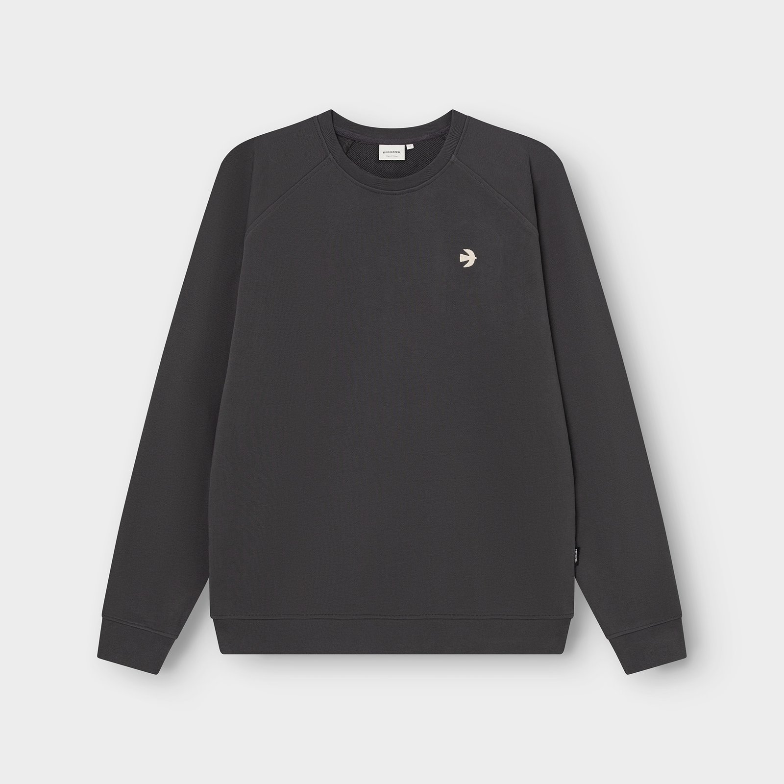 Sweatshirt Malmoe Bird Symbol Charcoal