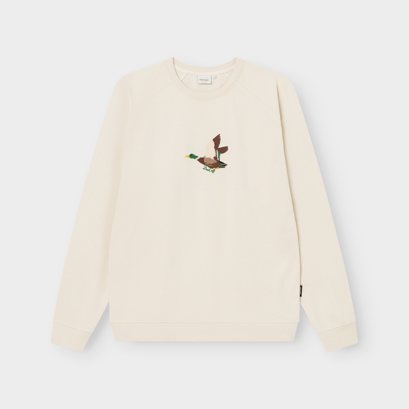 Sweatshirt Malmoe Duck Off Egg White