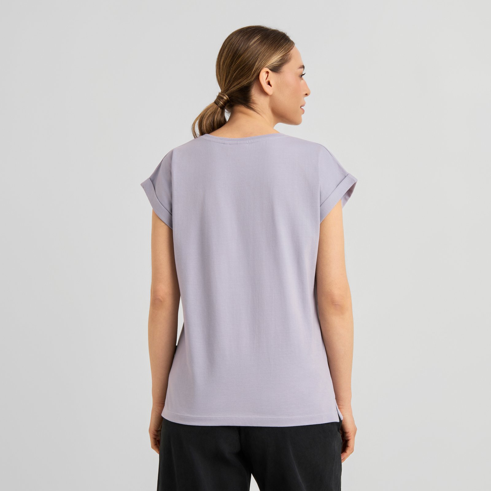 T-shirt Visby Bumblebee Cross Stitch Aura Purple